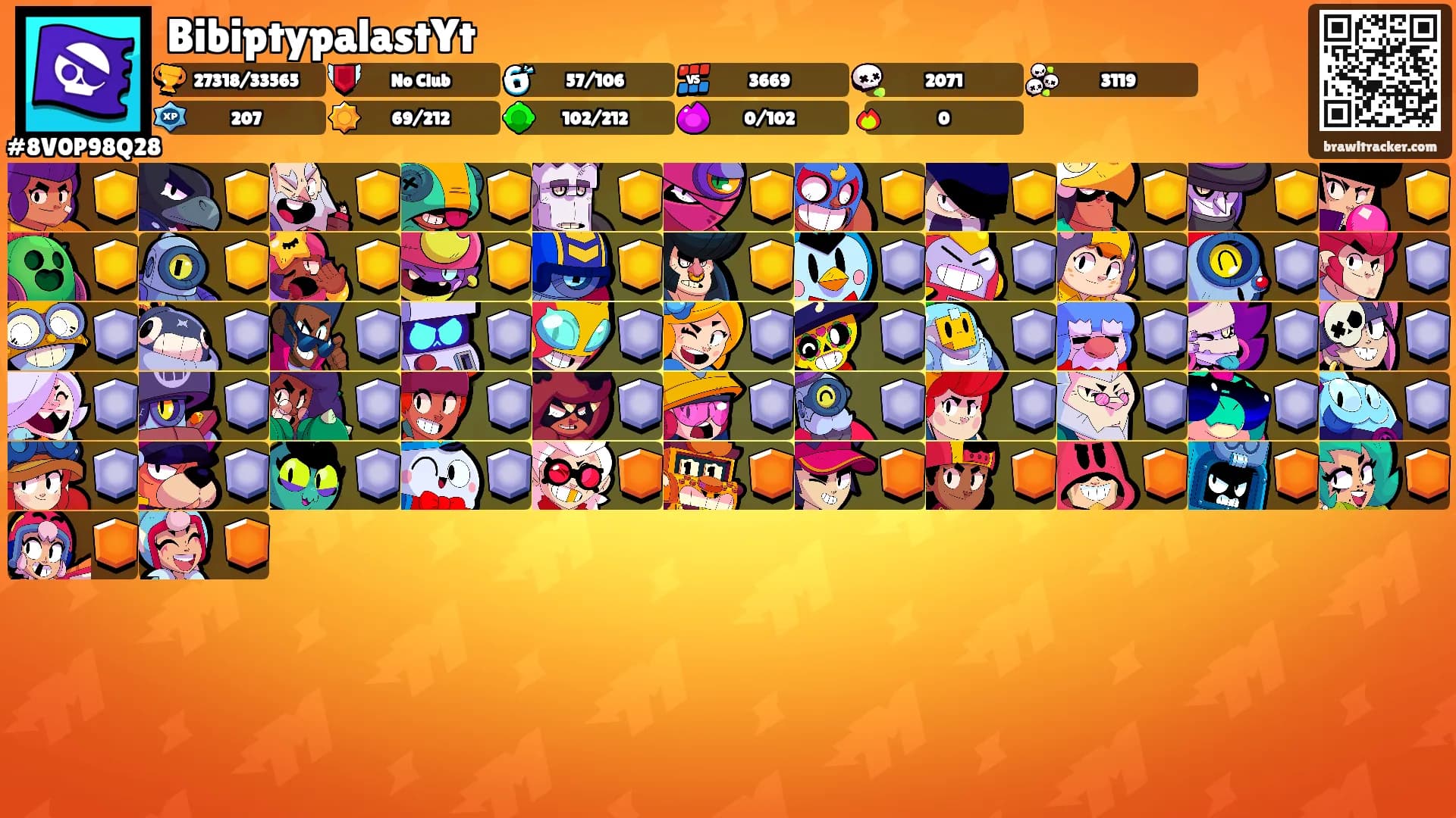 BibiptypalastYt's Ranks
