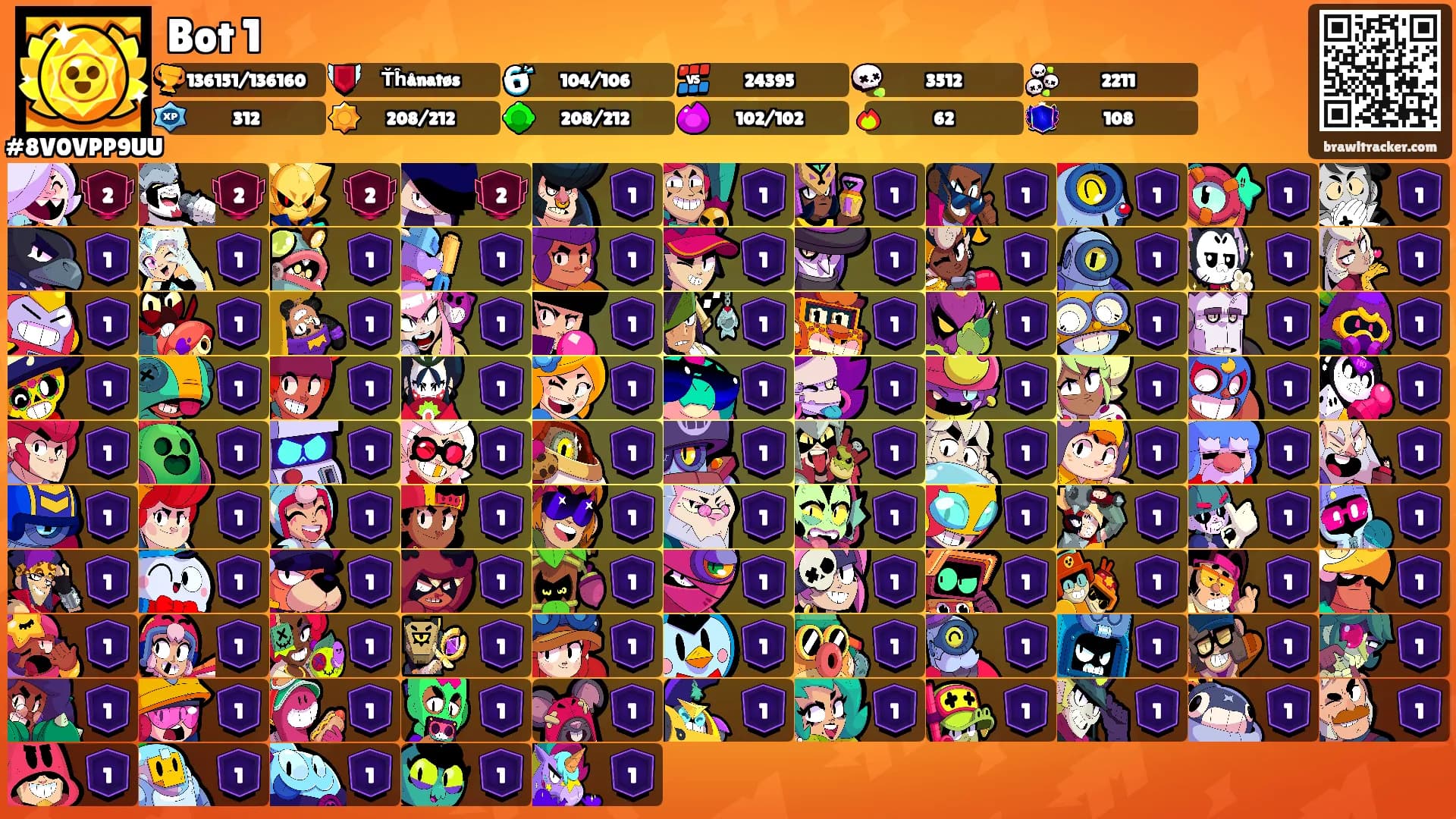 Bot 1's Ranks