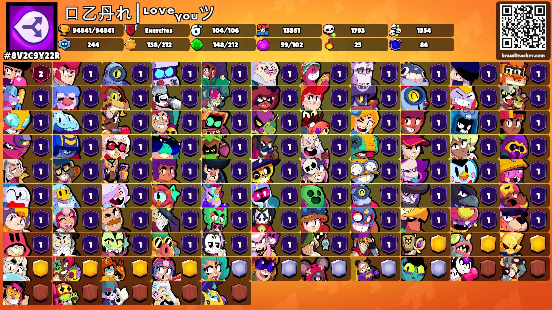 口乙丹れ|ᶫᵒᵛᵉᵧₒᵤツ's Ranks