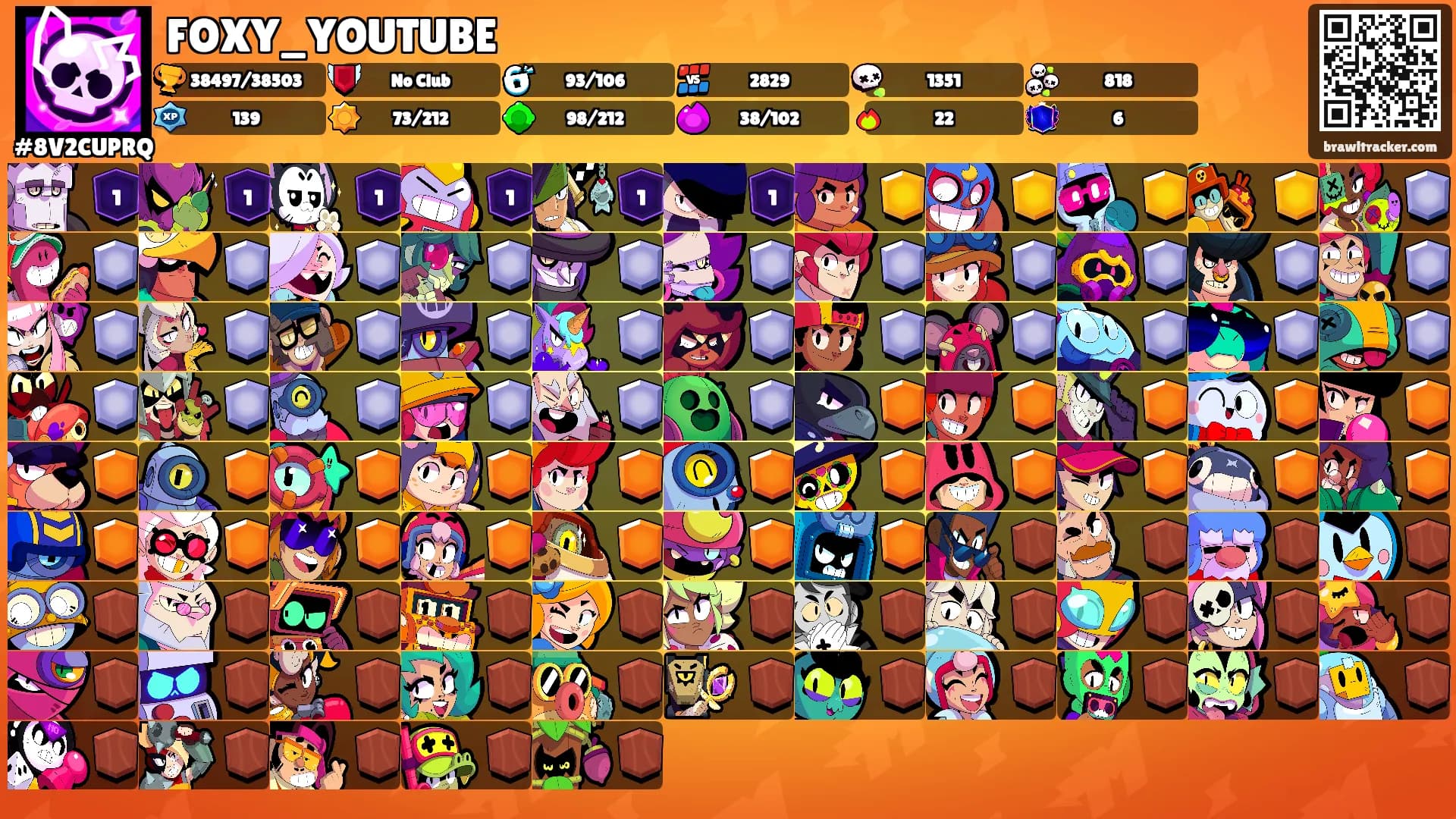 FOXY_YOUTUBE's Ranks