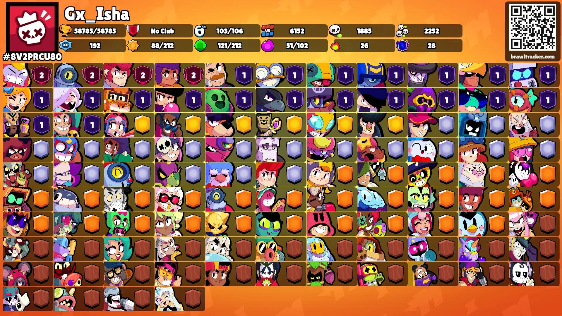 Gx_Isha's Ranks