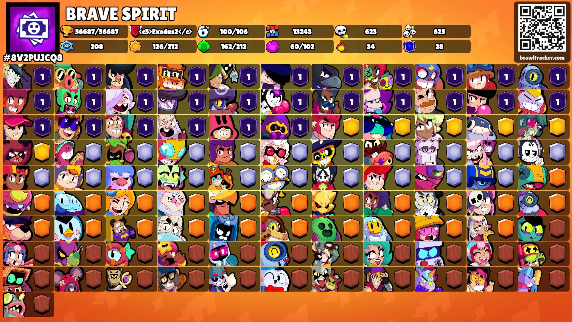 BRAVE SPIRIT's Ranks