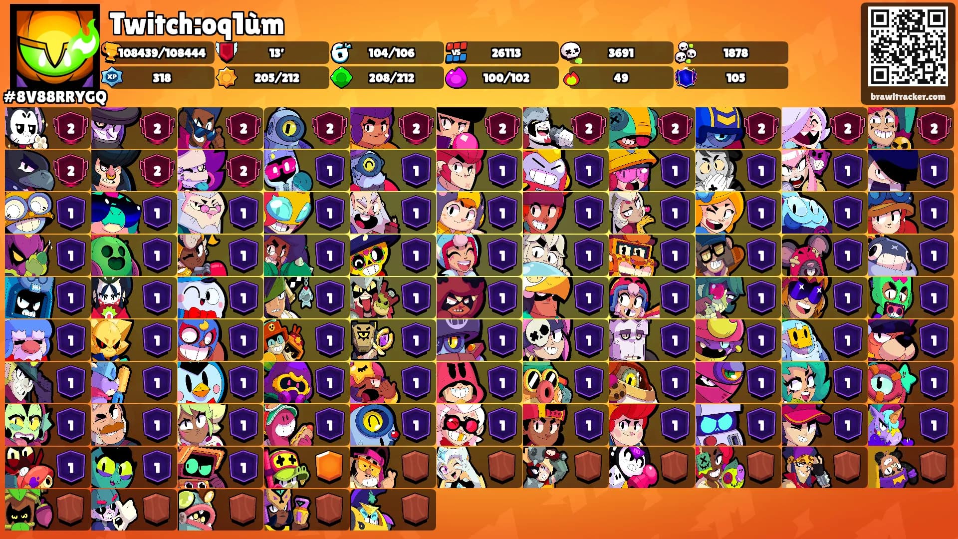 Twitch:oq1ùm's Ranks
