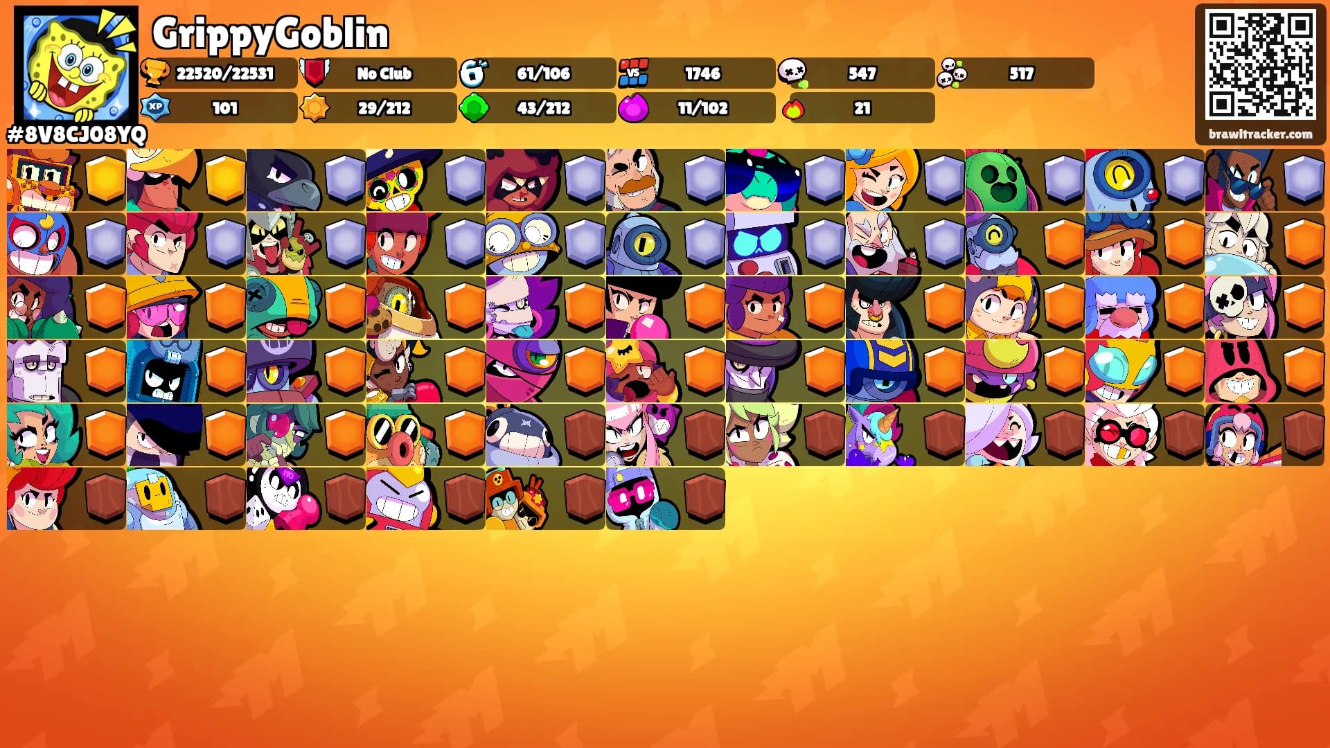 GrippyGoblin's Ranks