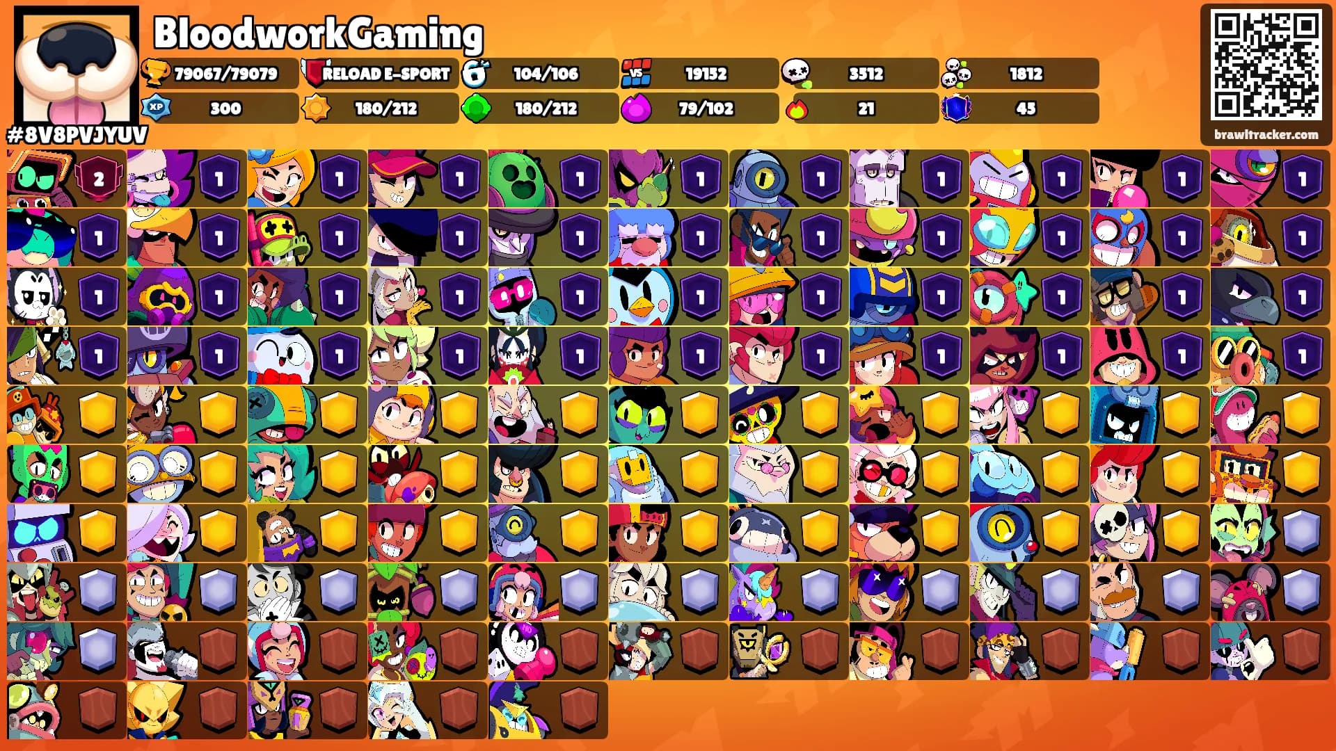 BloodworkGaming's Ranks