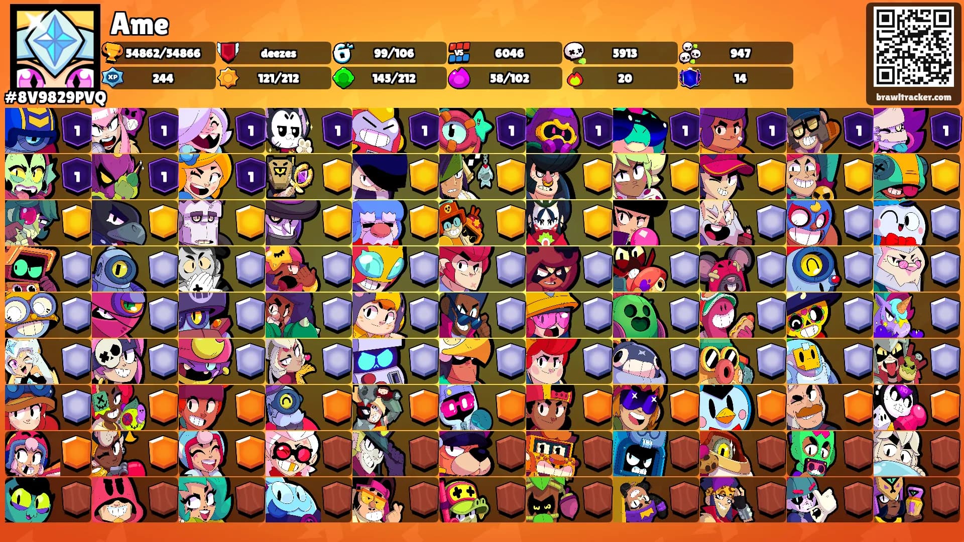Ame's Ranks