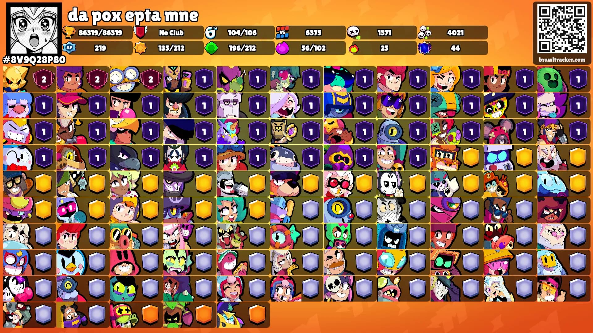 da pox epta mne's Ranks