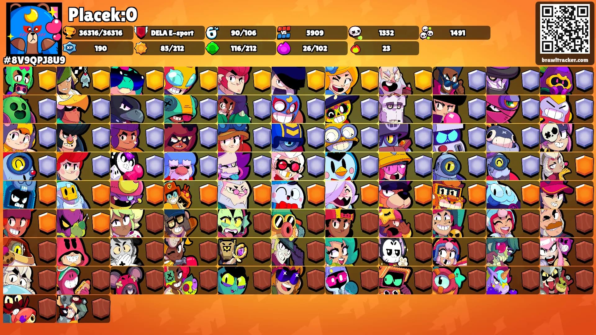 Placek:0's Ranks