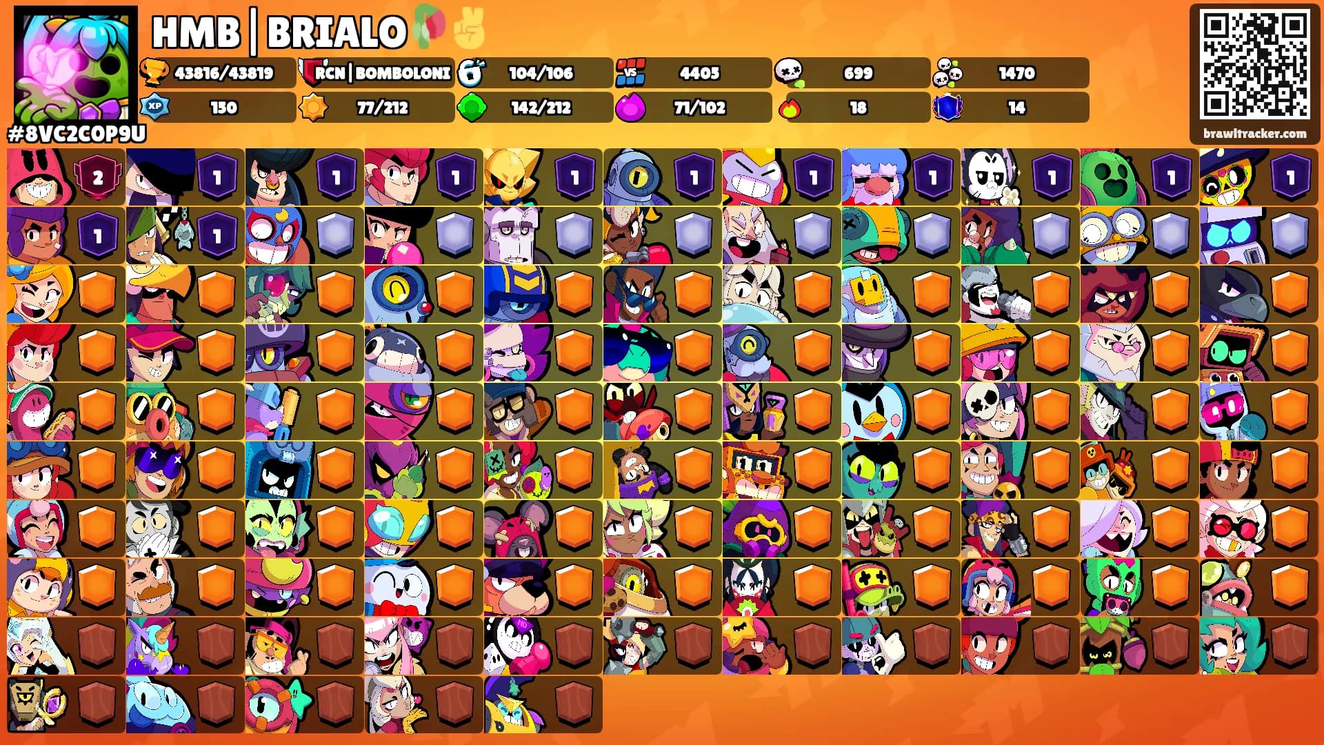 HMB|BRIALO🥀✌️'s Ranks