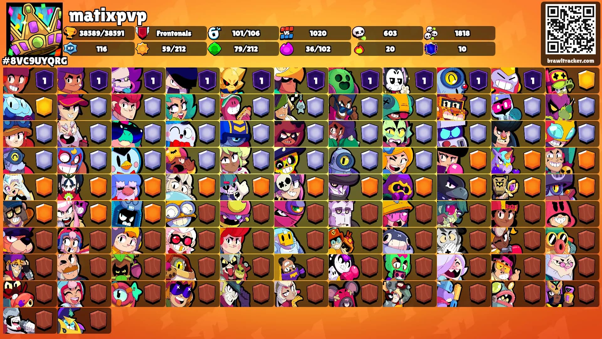 matixpvp's Ranks