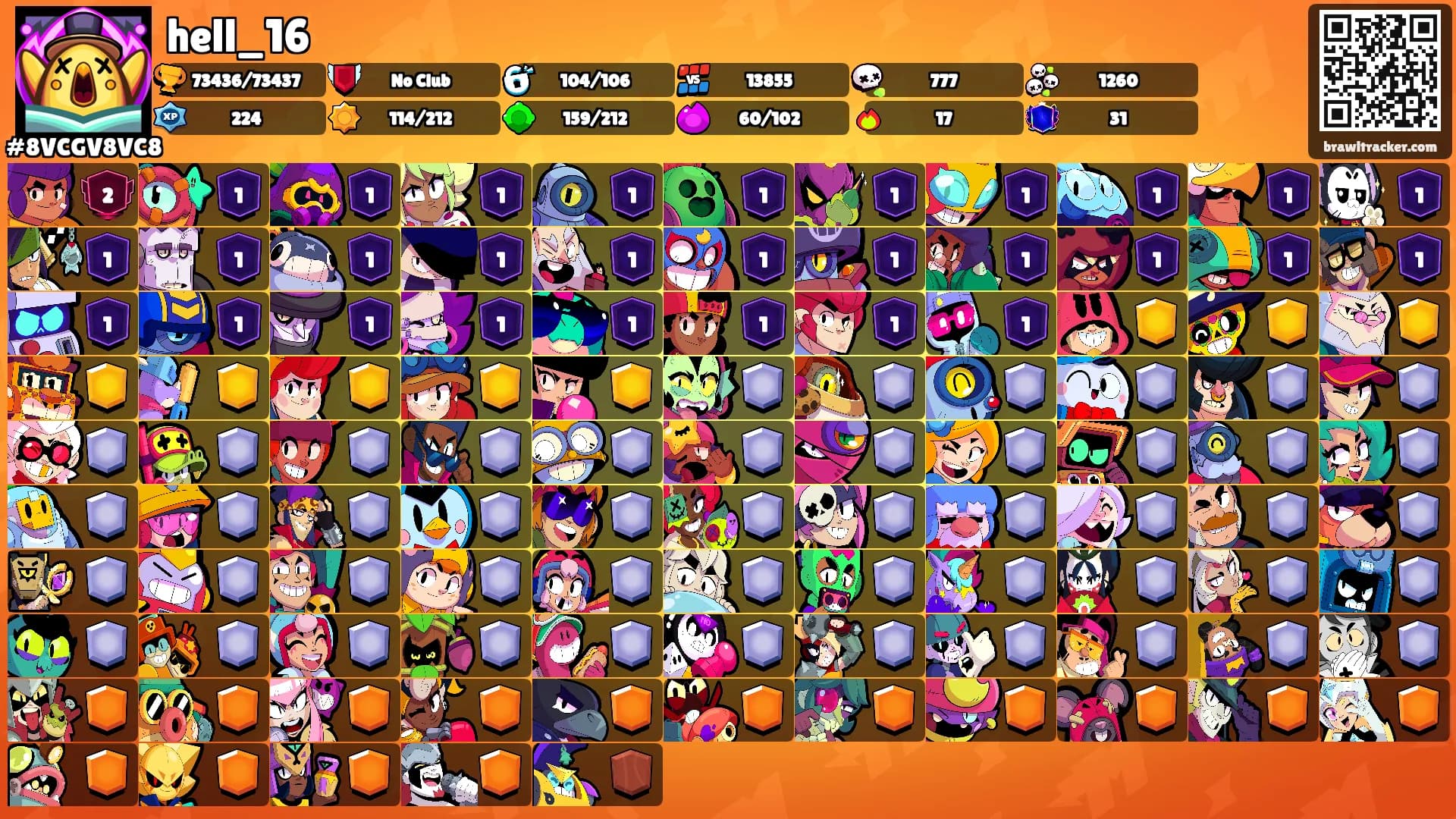 hell_16's Ranks