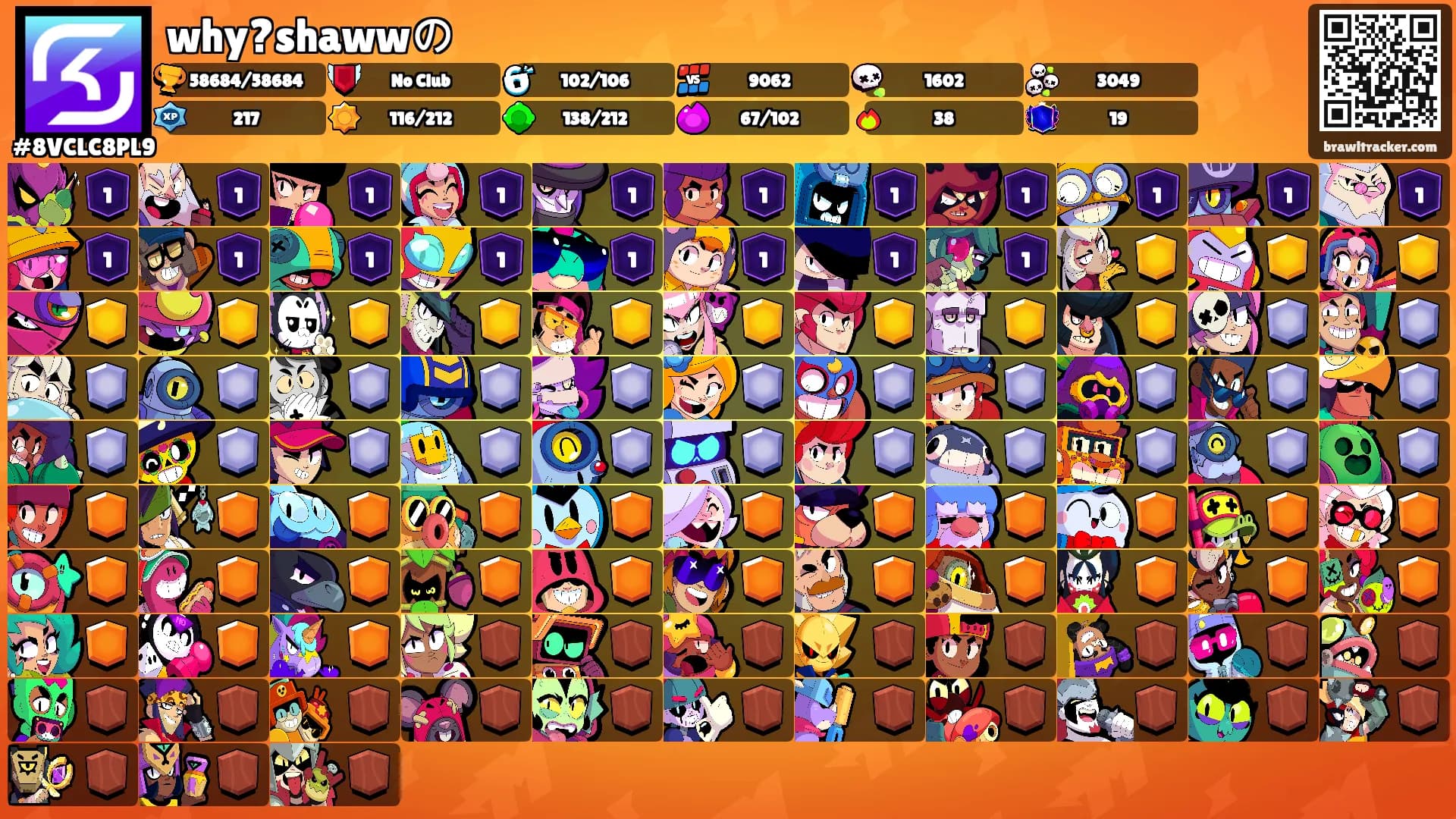 why?shawwの's Ranks