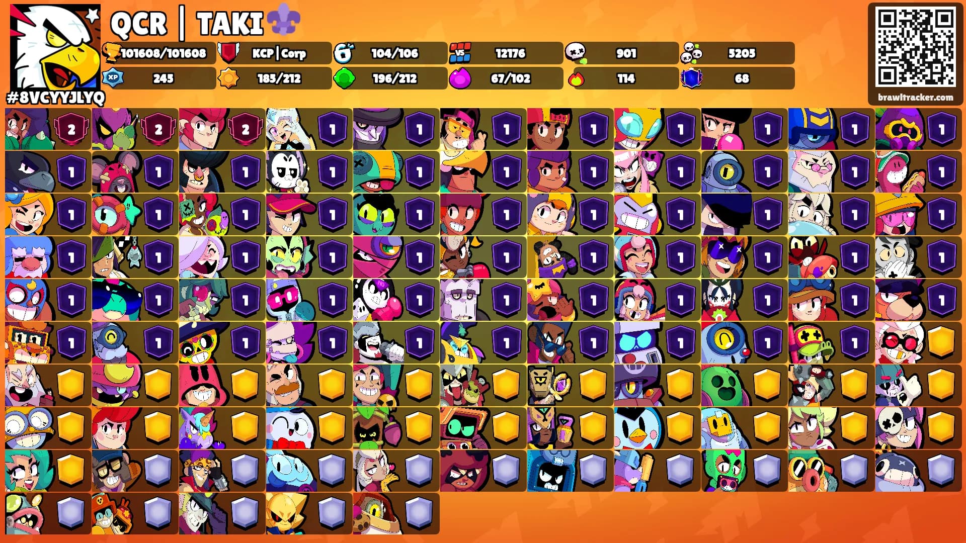 QCR | TAKI ⚜️'s Ranks