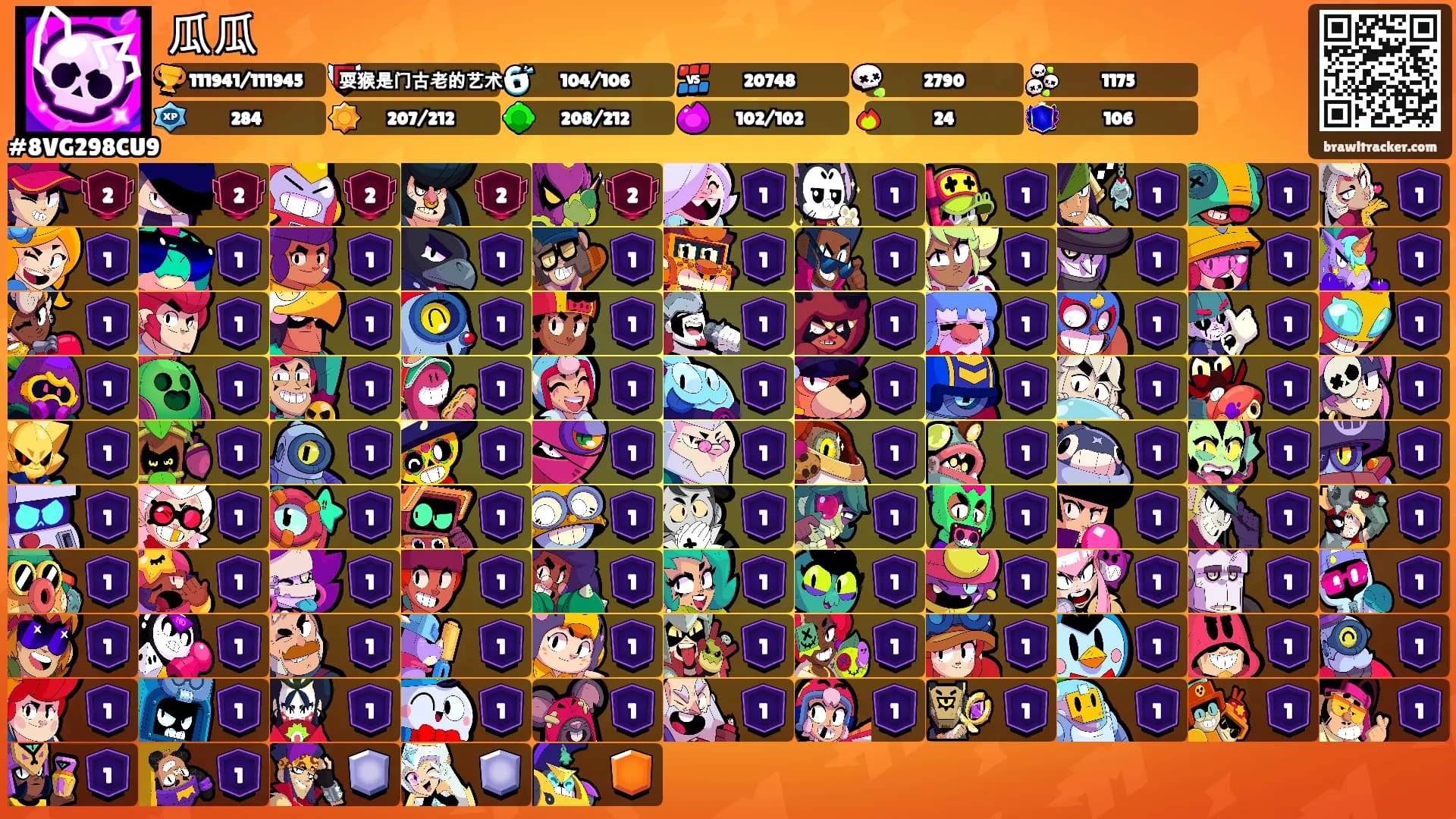 瓜瓜's Ranks