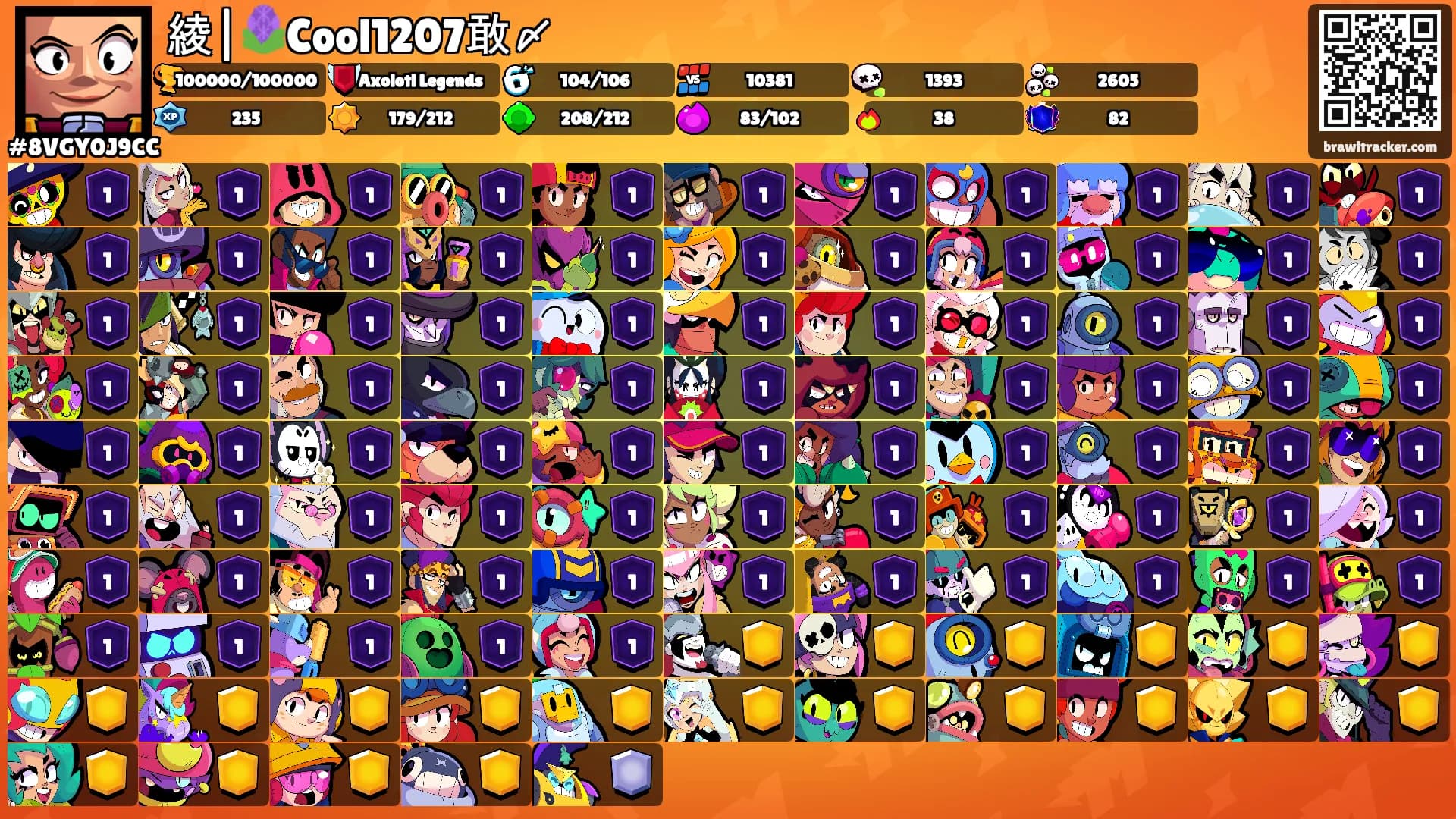 綾|🪻Cool1207敢〆's Ranks