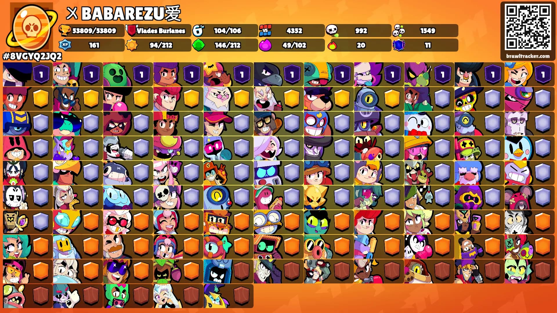 〤BABAREZU爱's Ranks
