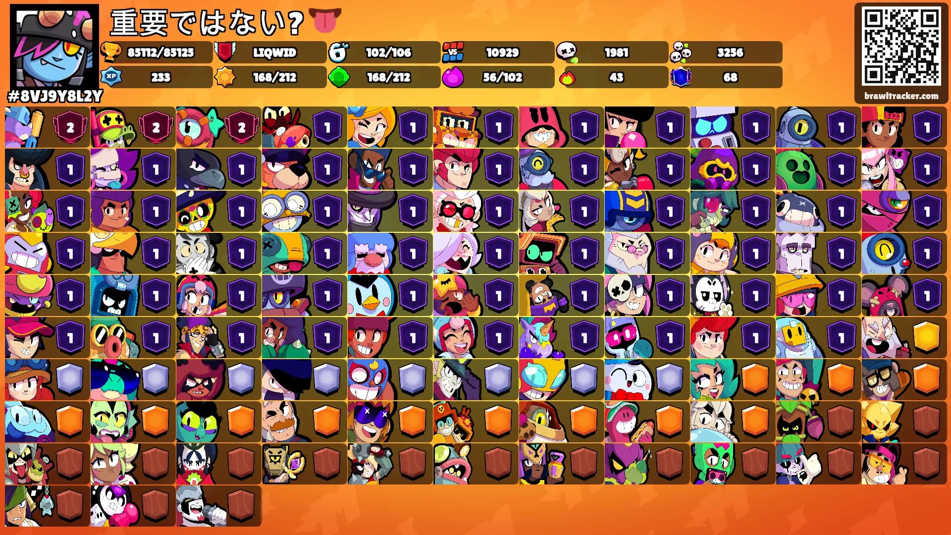 重要ではない? 👅's Ranks
