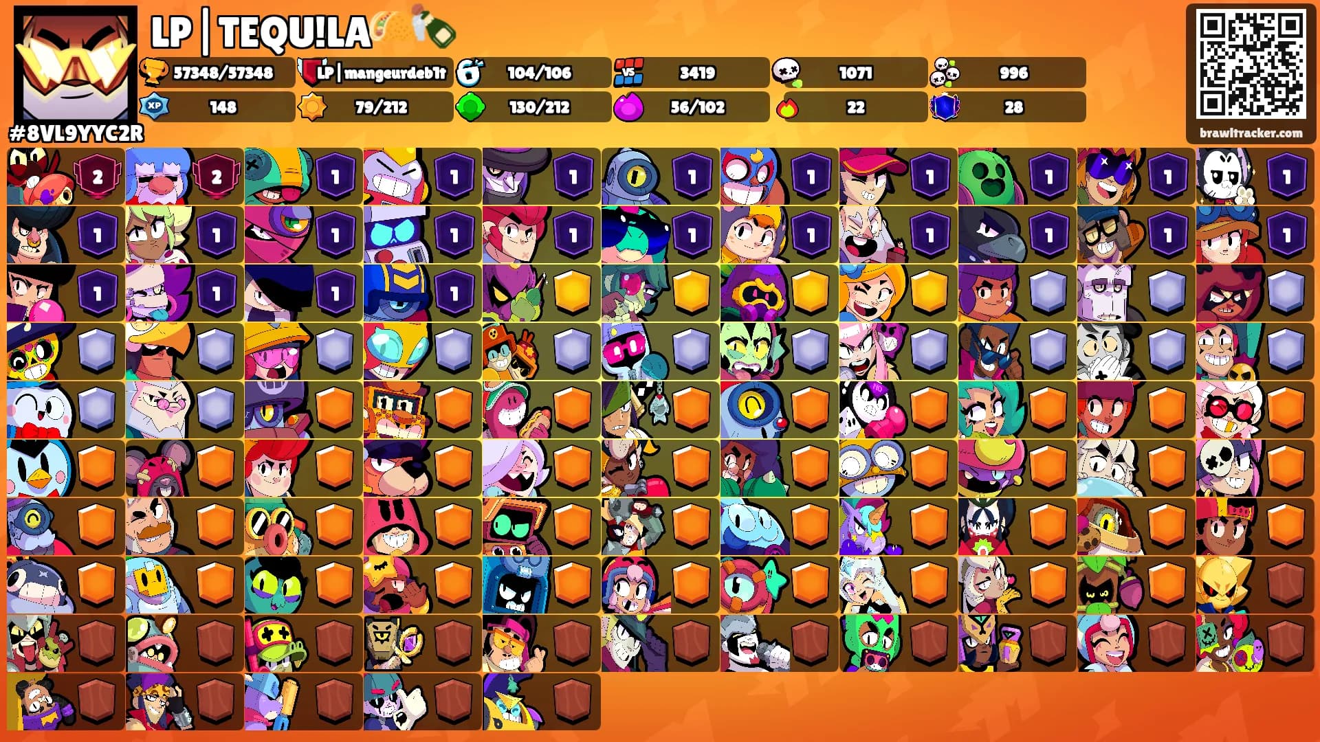 LP|TEQU!LA🌮🍾's Ranks