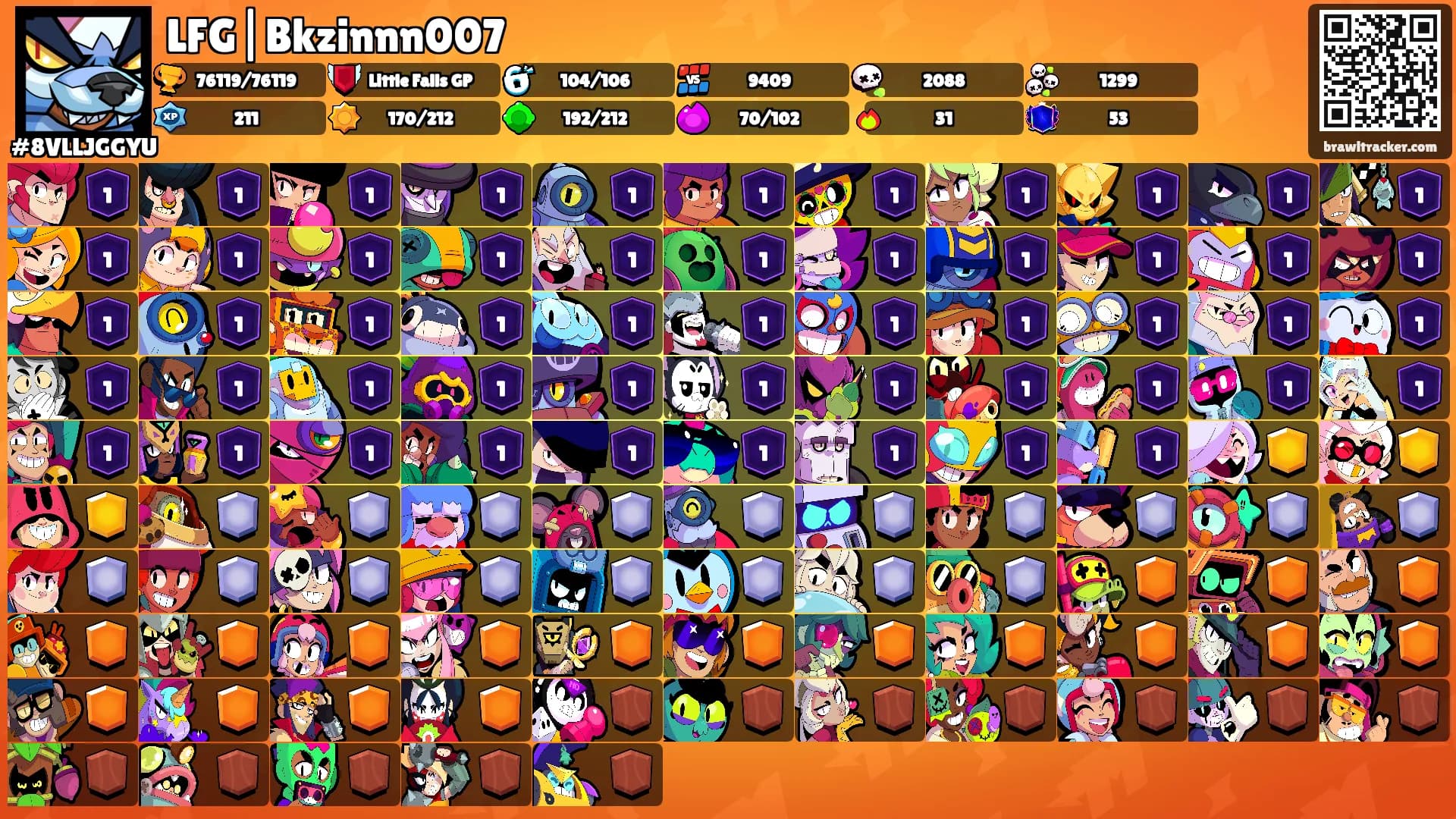 LFG|Bkzinnn007's Ranks