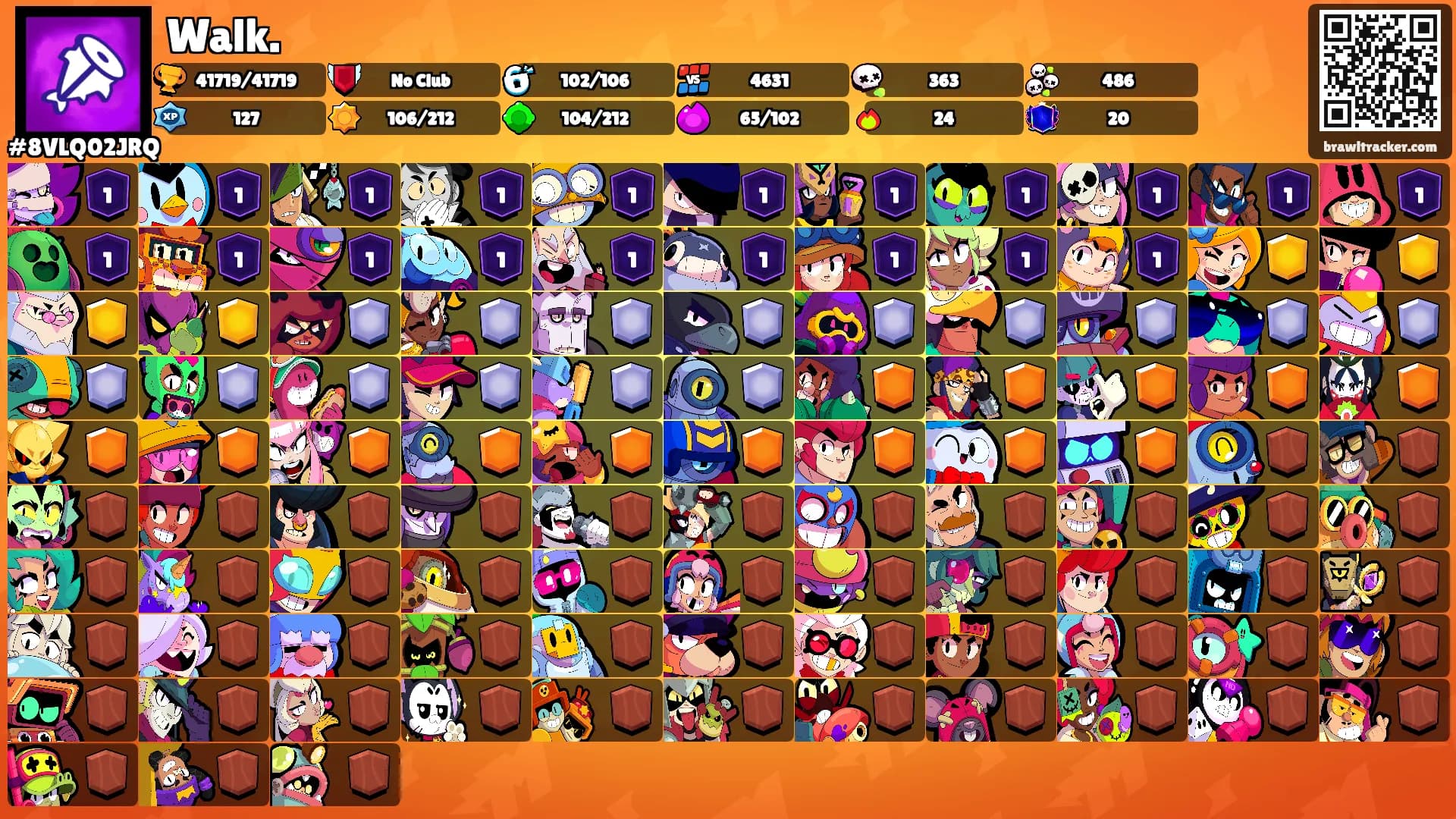 Walk.'s Ranks