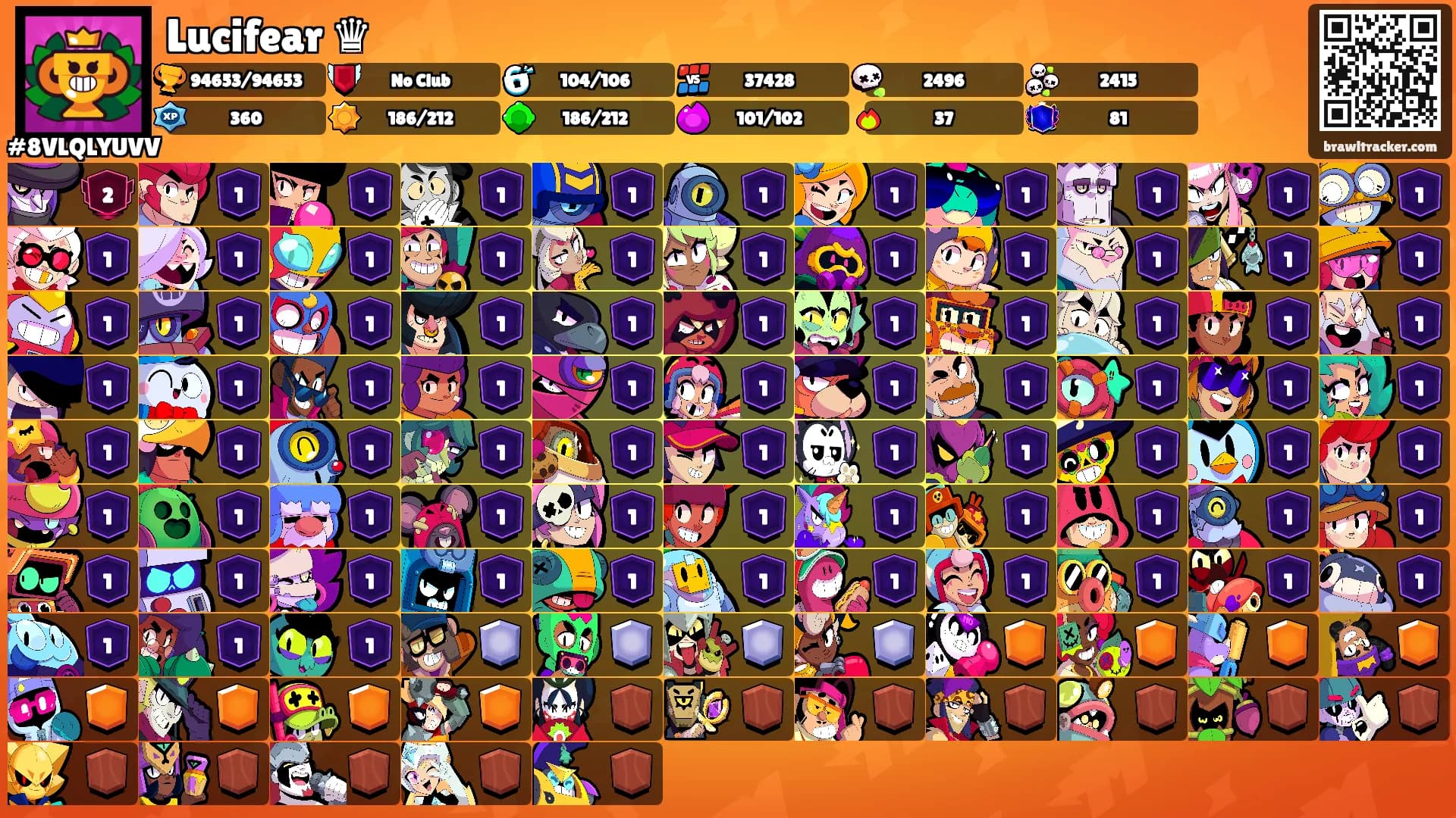 Lucifear ♛'s Ranks