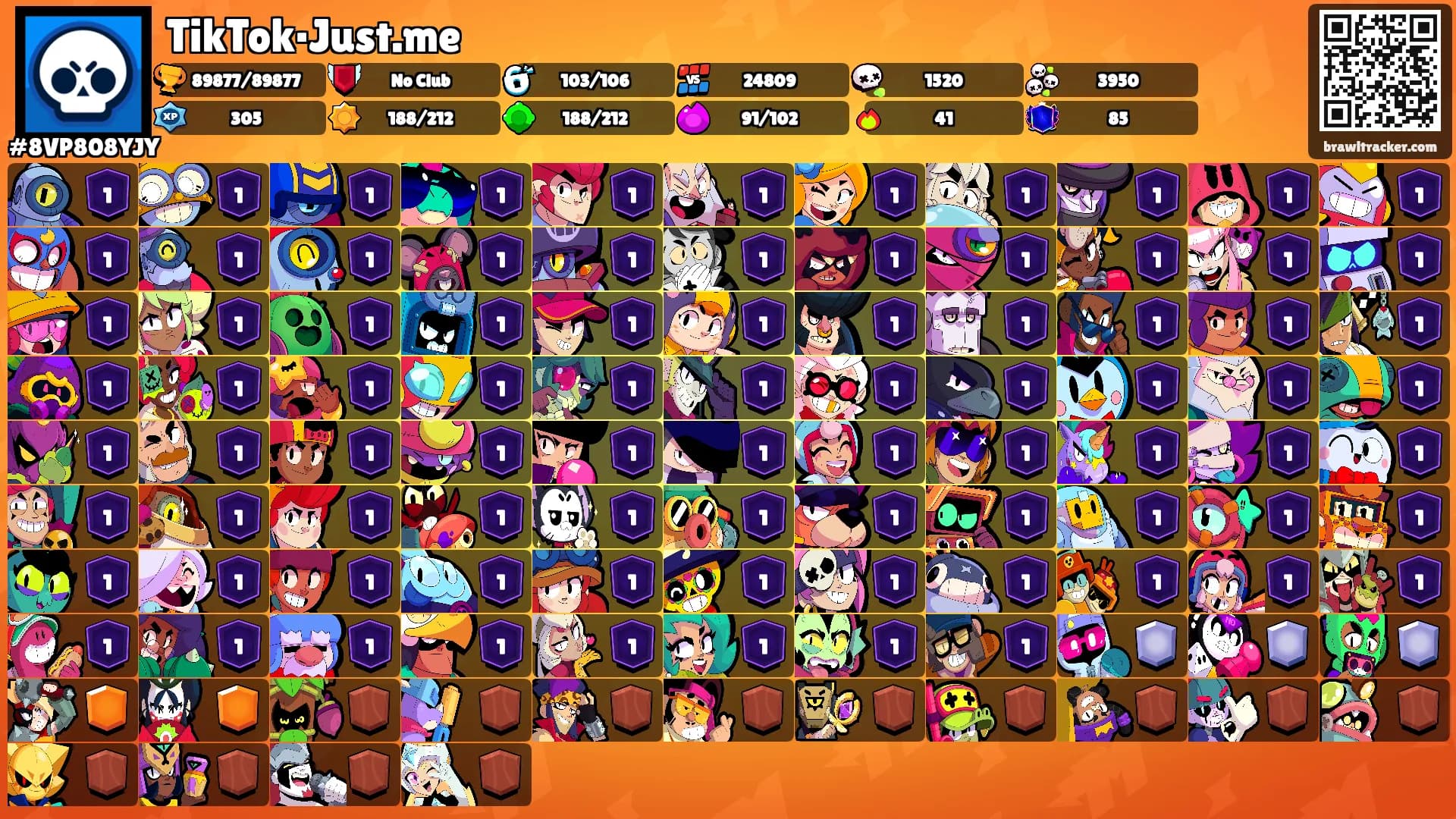 TikTok·Just.me's Ranks