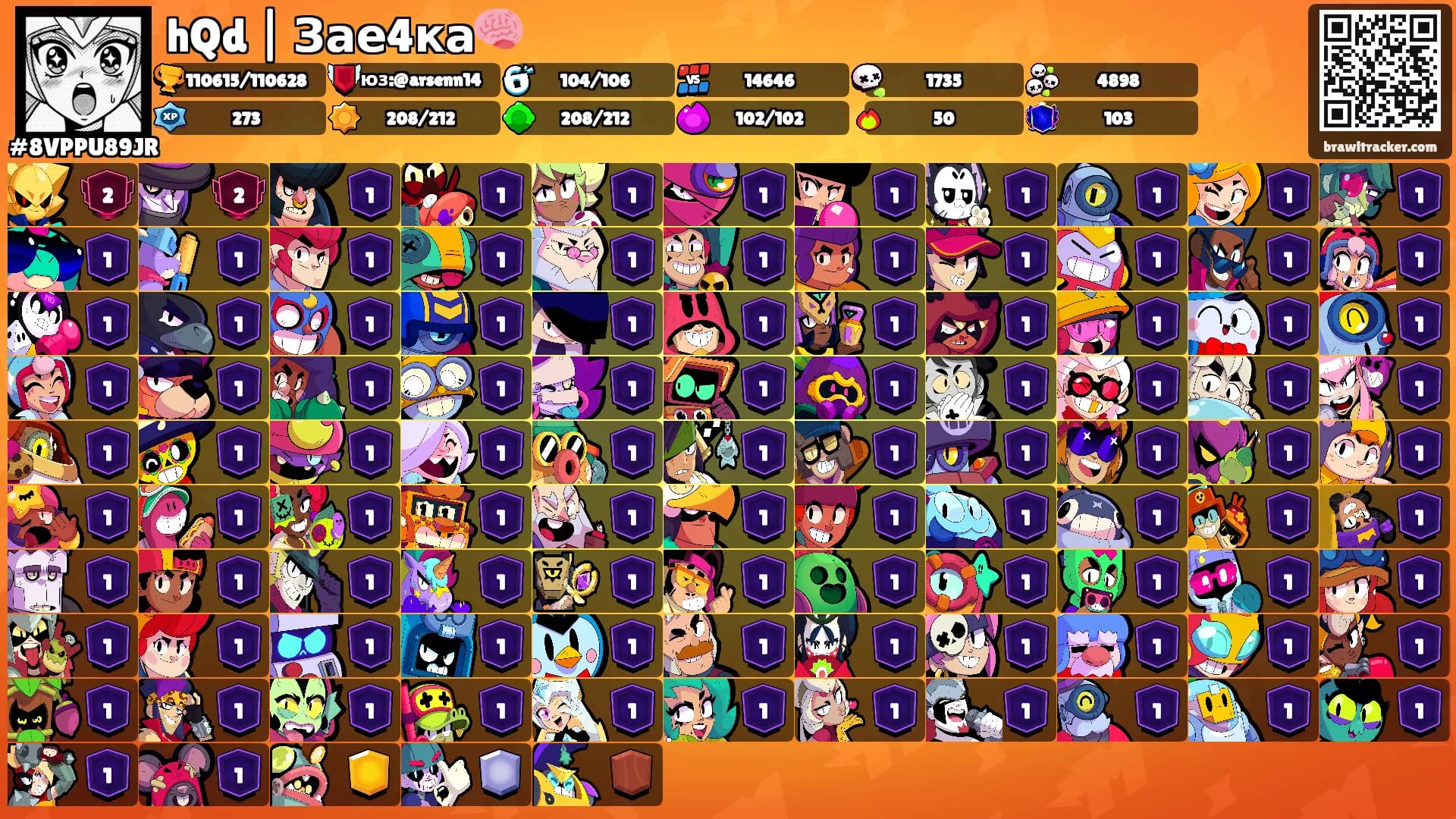hQd | Зае4ка🧠's Ranks