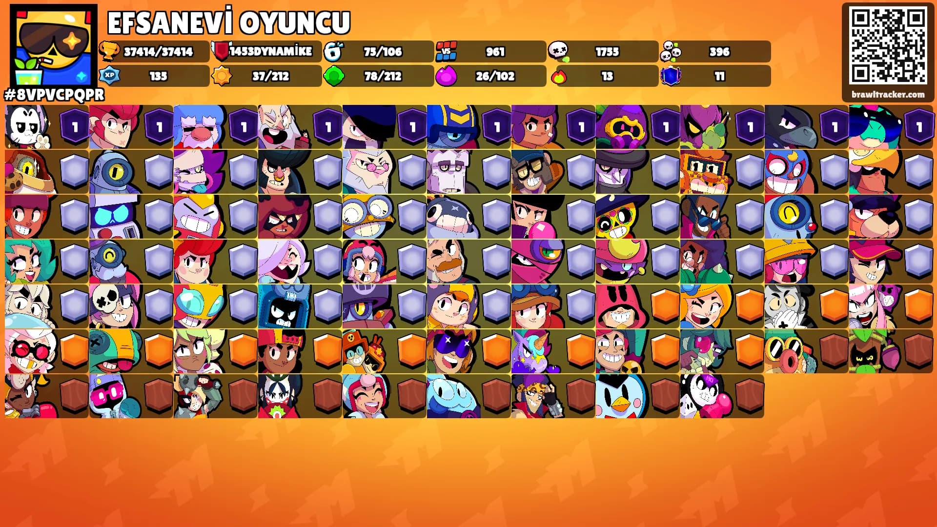 EFSANEVİ OYUNCU's Ranks