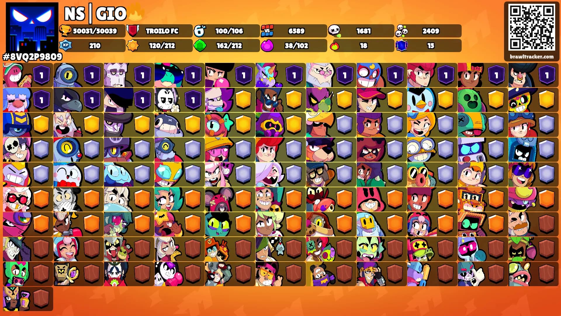 NS|GIO🔥's Ranks