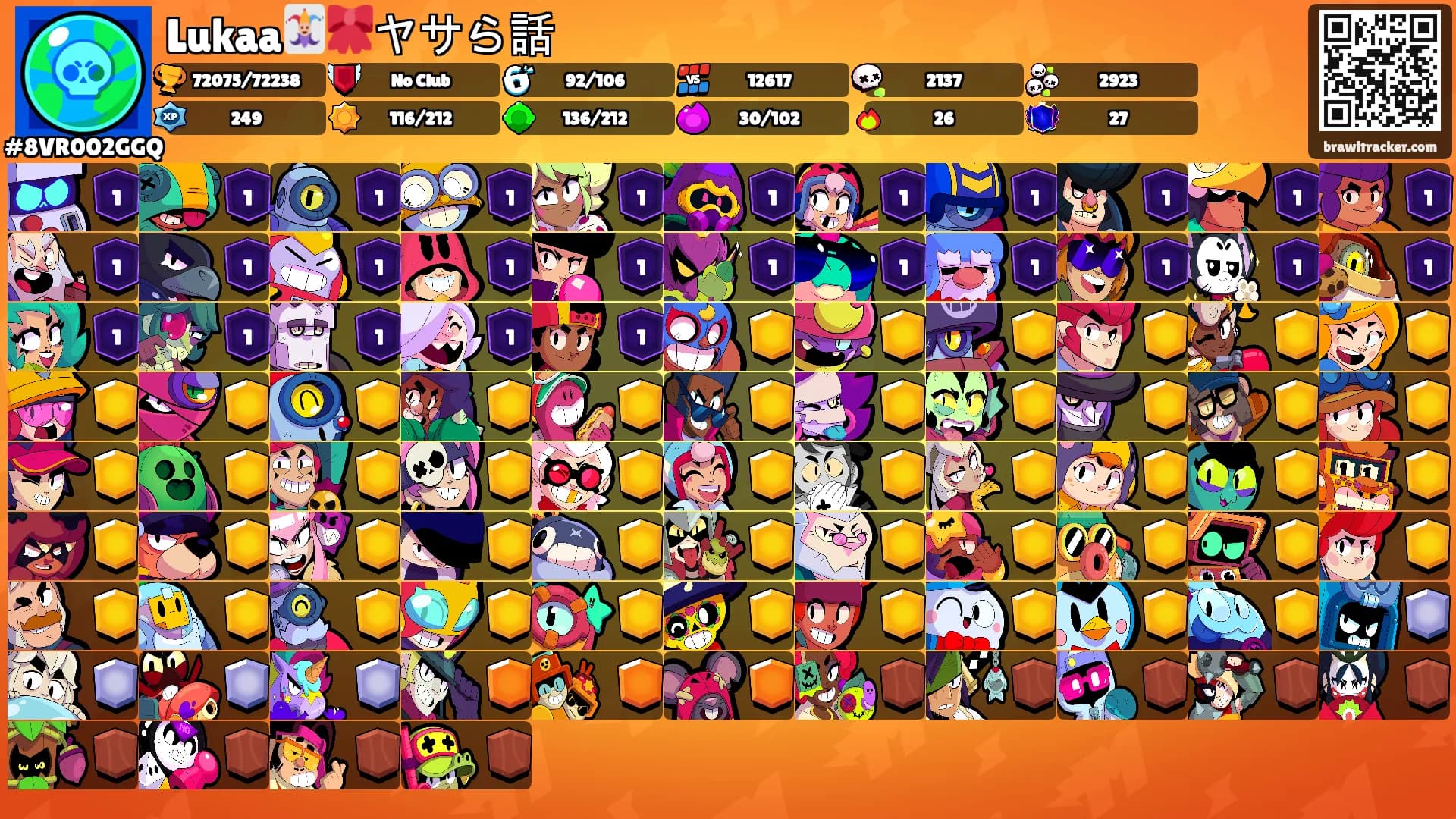 Lukaa🃏🎀ヤサら話's Ranks