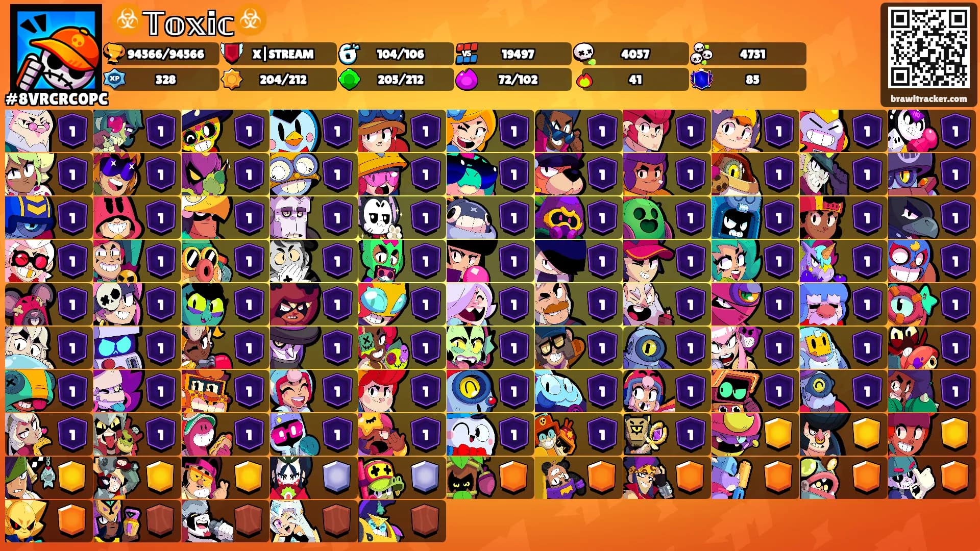☣️𝕋𝕠𝕩𝕚𝕔☣️'s Ranks