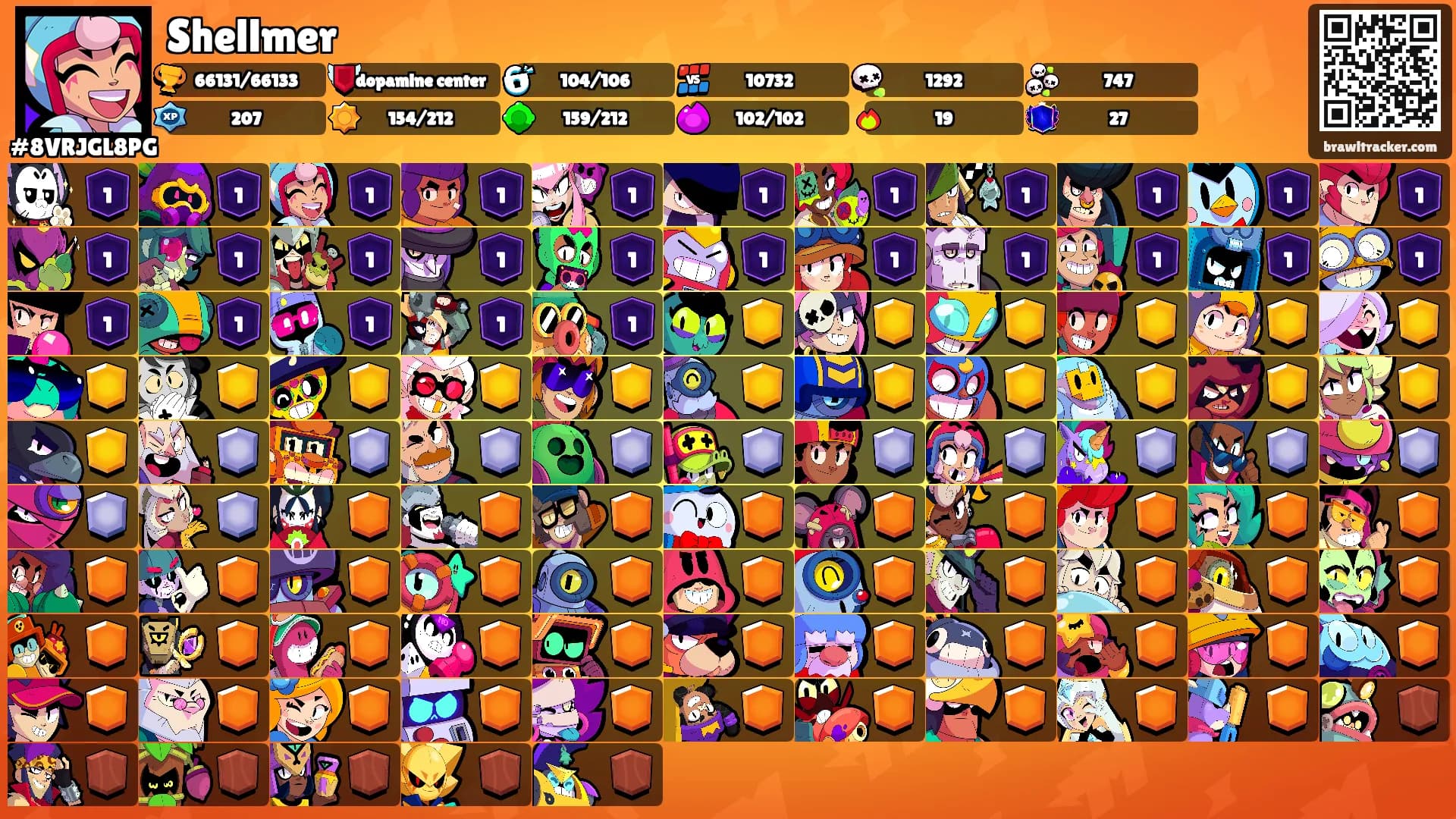 Shellmer's Ranks