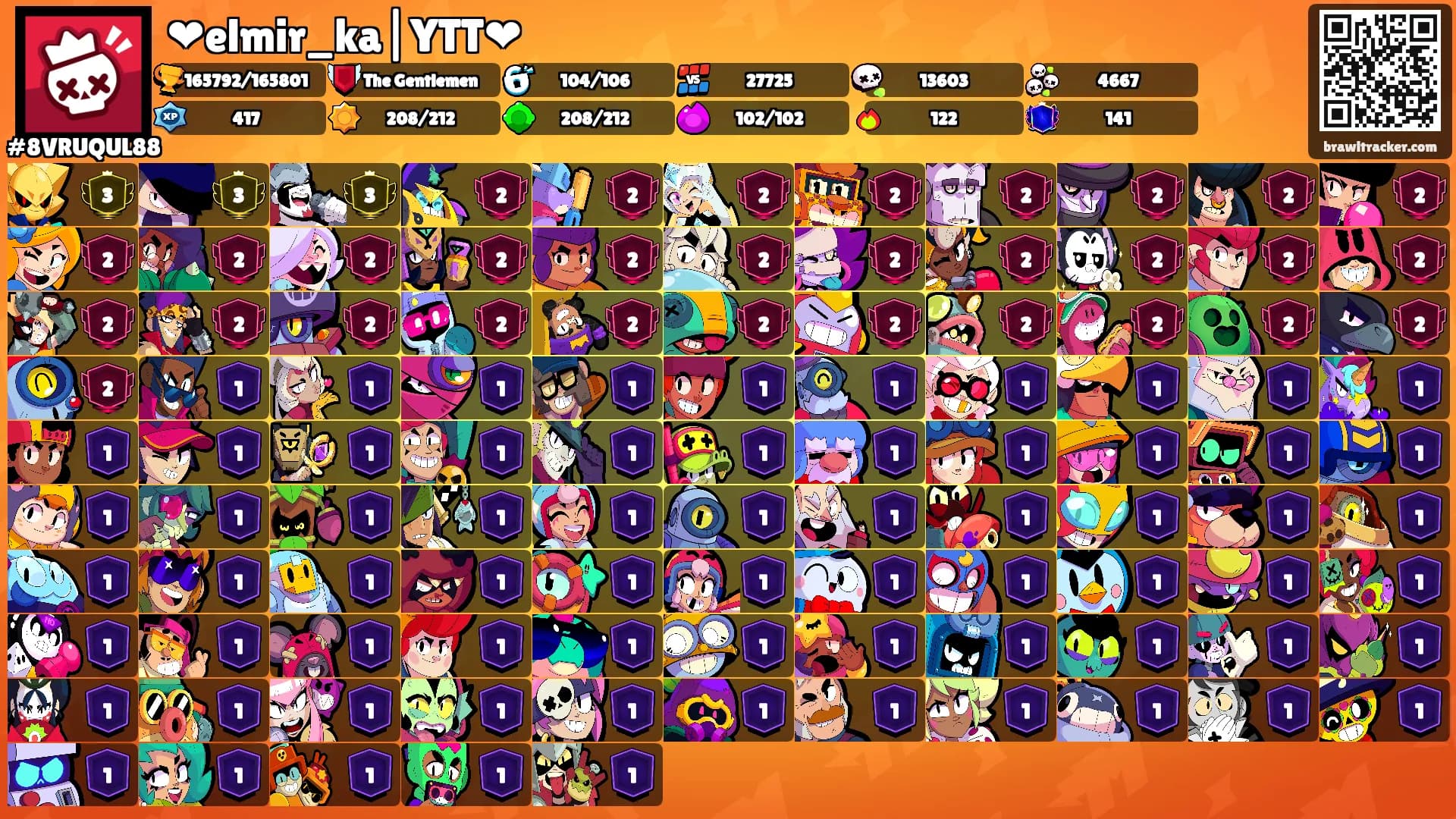 ❤elmir_ka|YTT❤'s Ranks