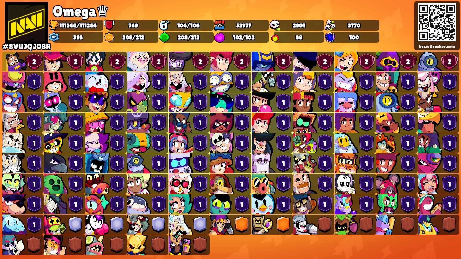 Omega♛'s Ranks
