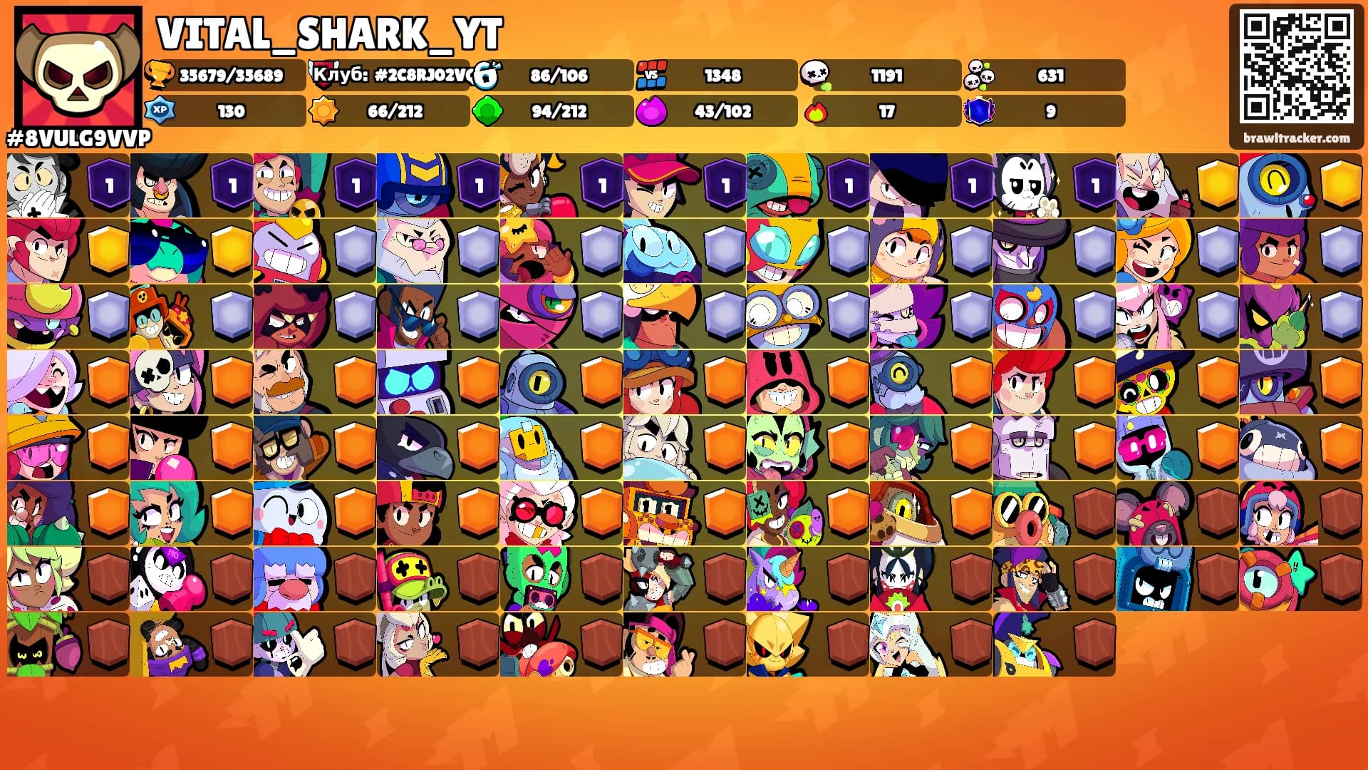 VITAL_SHARK_YT's Ranks