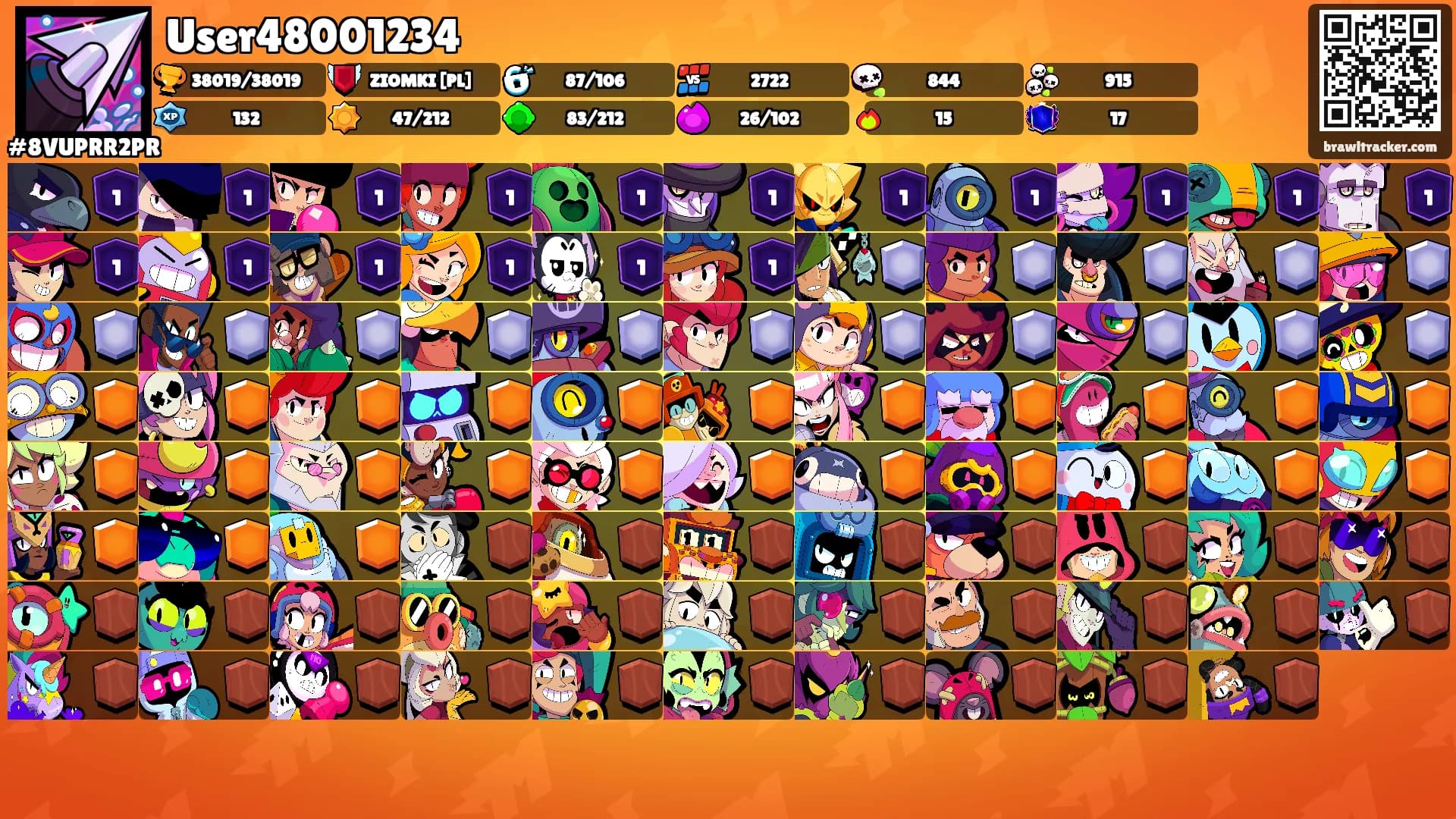 User48001234's Ranks