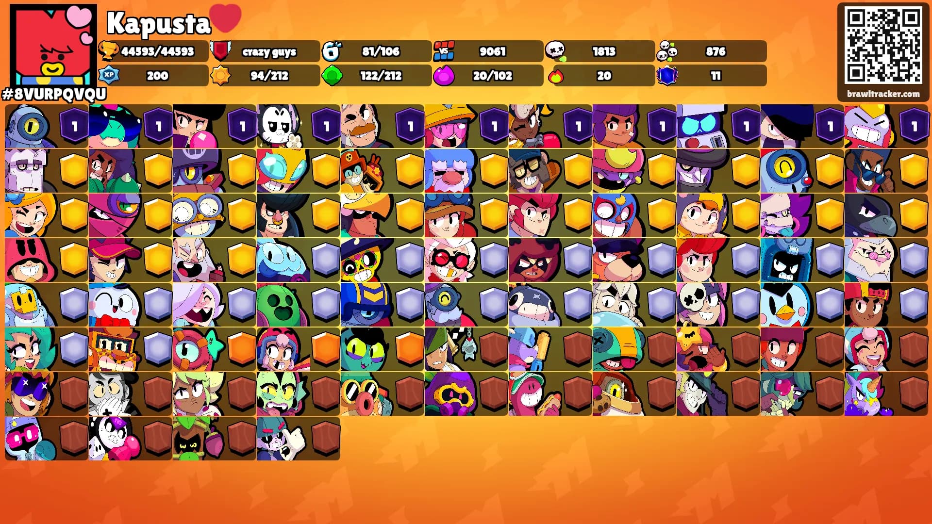 Kapusta❤️'s Ranks