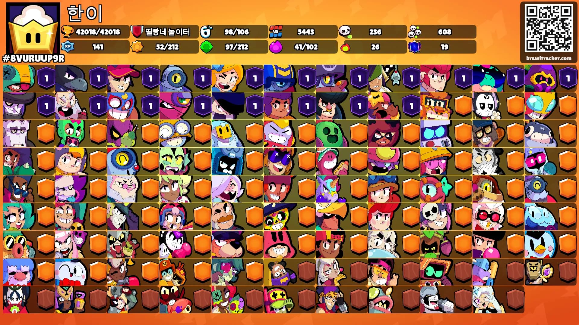 한이's Ranks