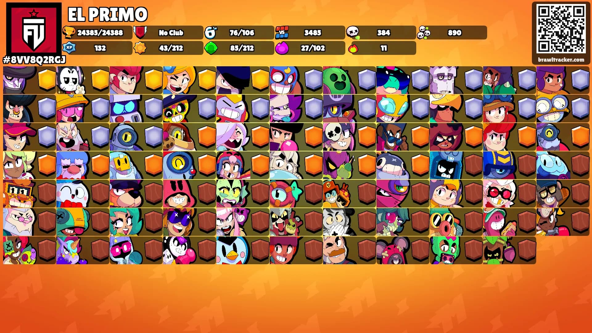 EL PRIMO's Ranks