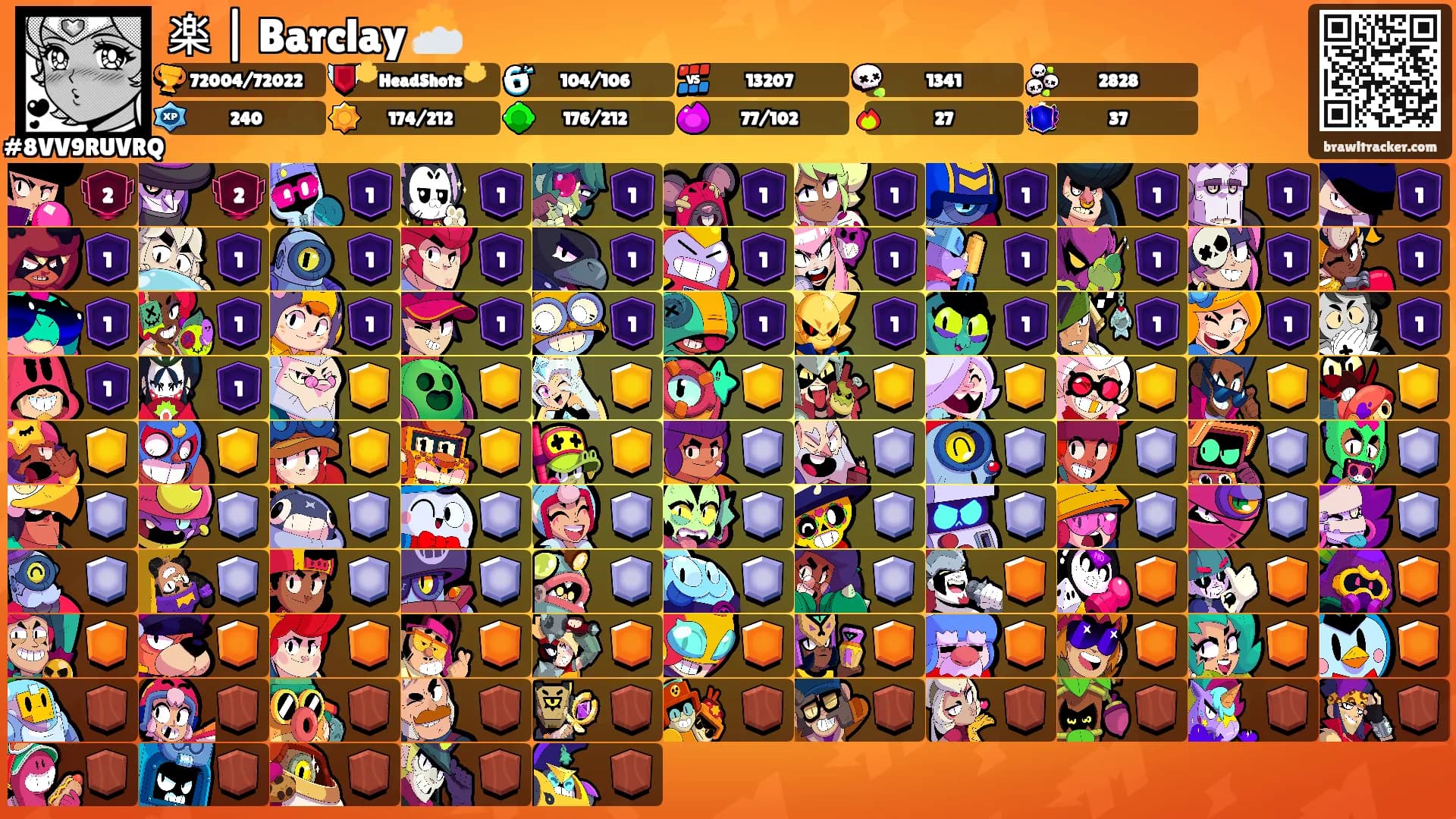 楽 | Barclay ⛅️'s Ranks