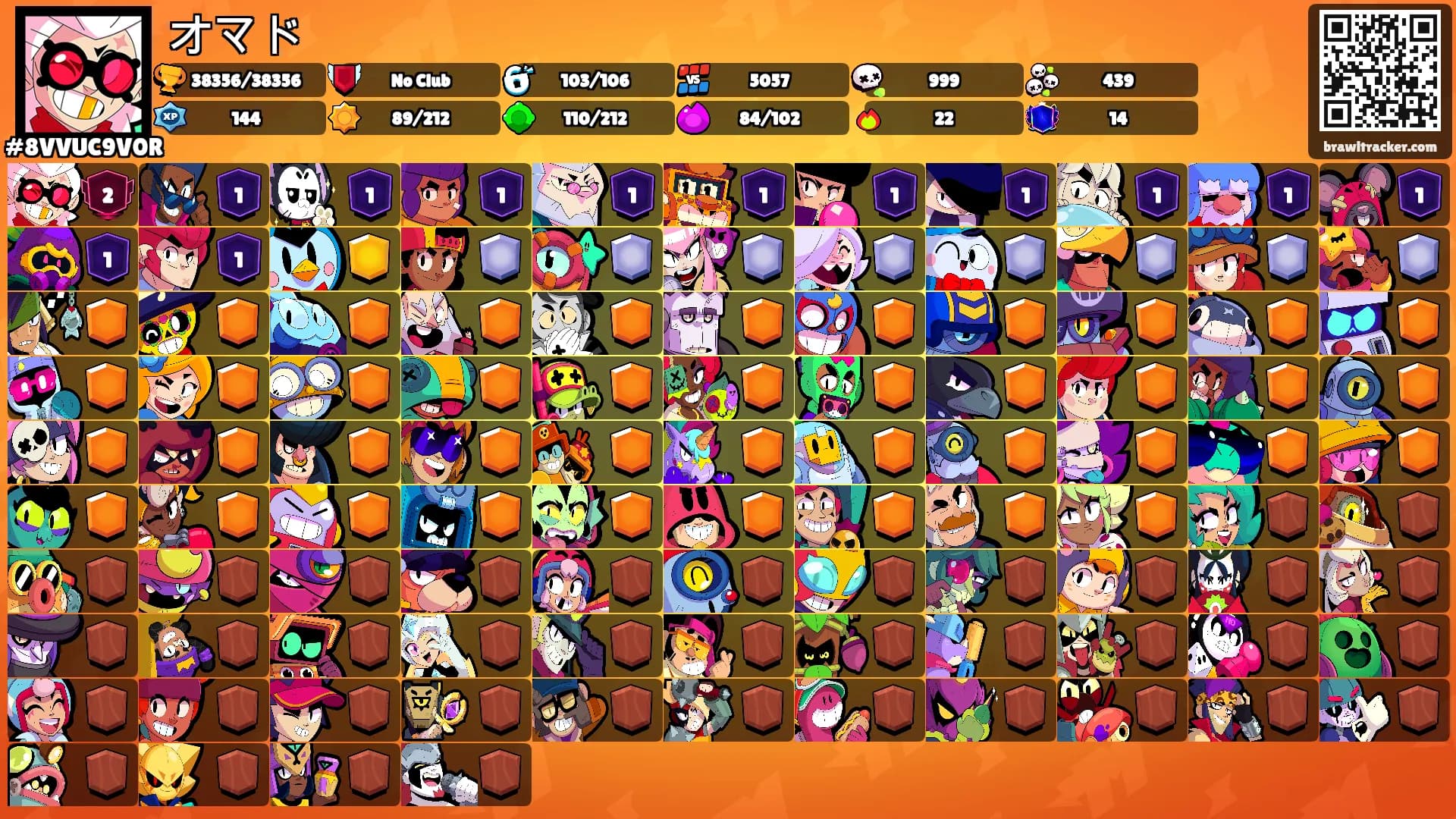 オマド's Ranks