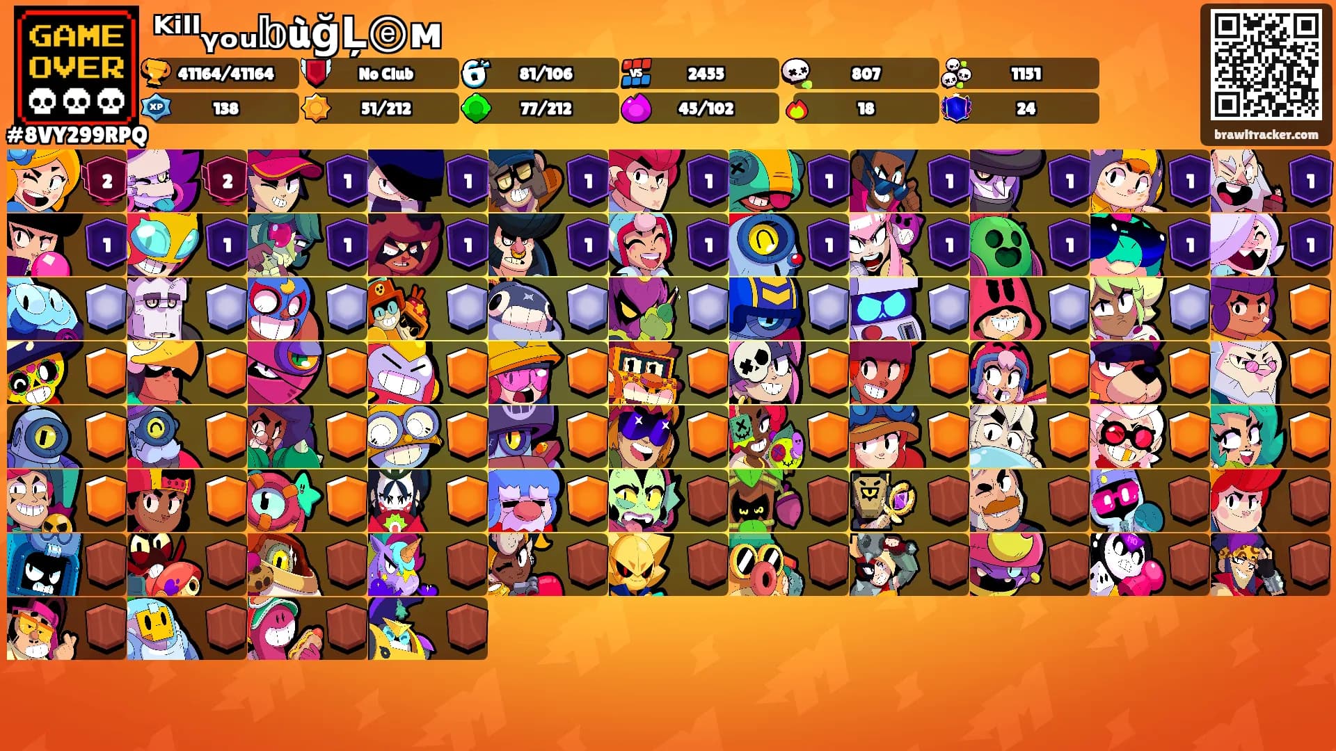 ᴷⁱˡˡᵧₒᵤ𝕓ùğĻⓔм's Ranks
