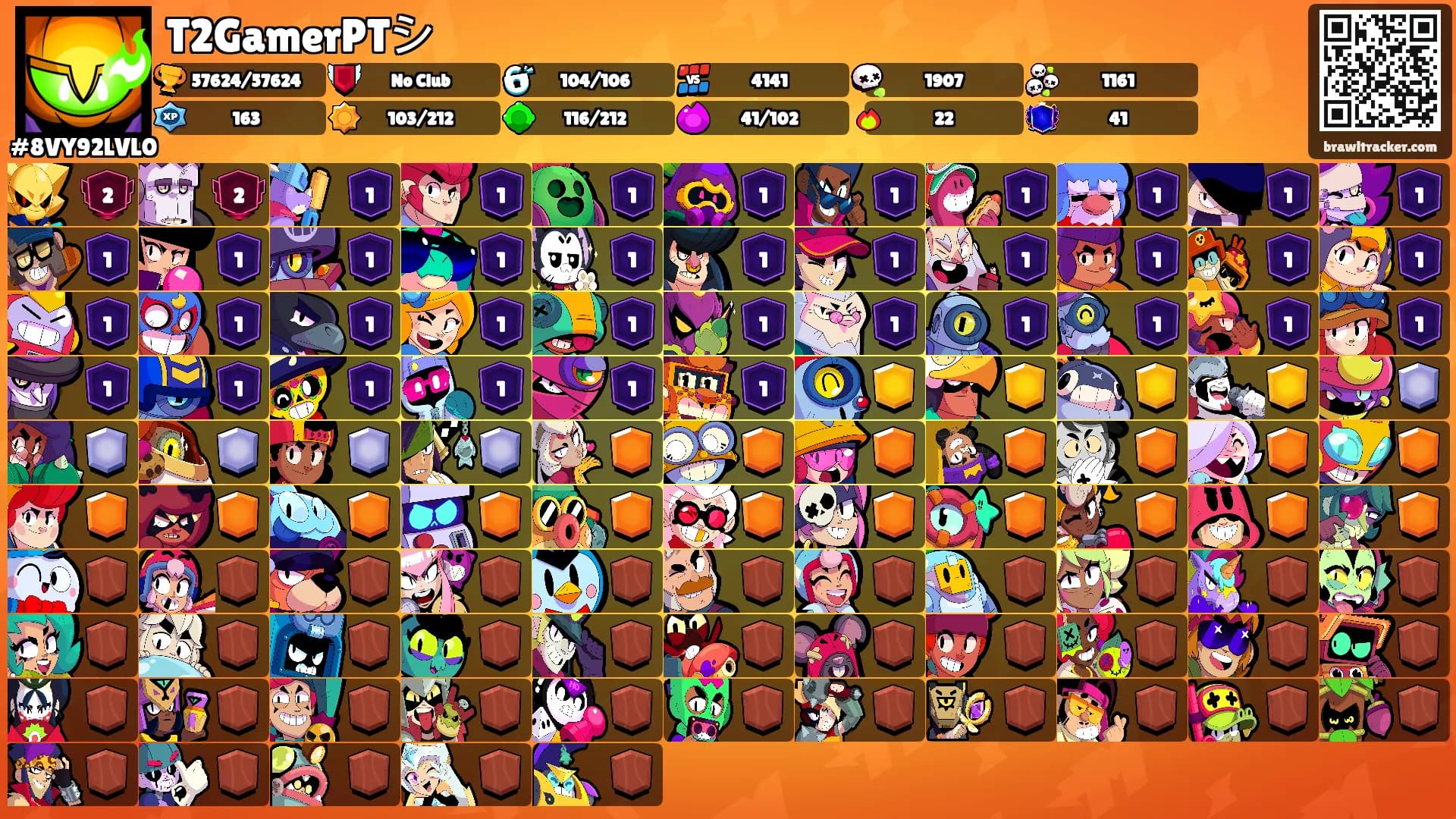 T2GamerPTシ's Ranks