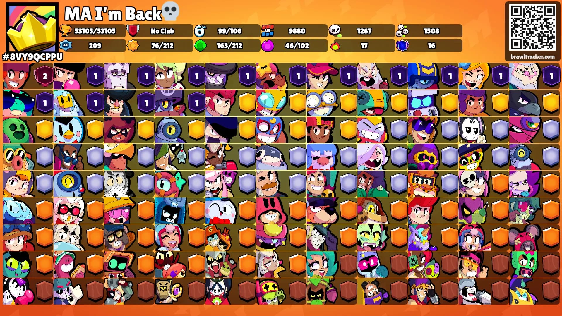 MA I’m Back💀's Ranks