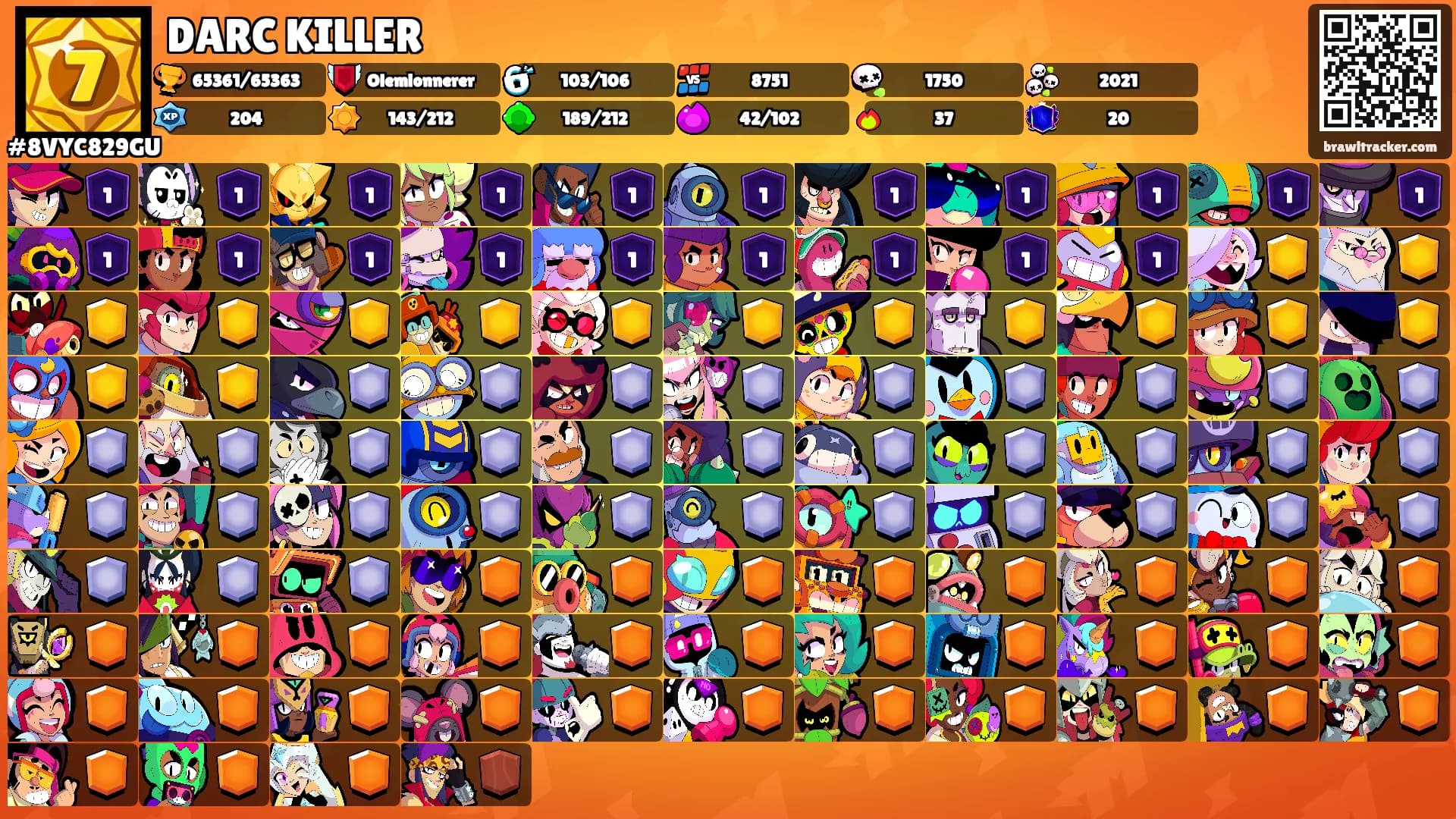 DARC KILLER's Ranks