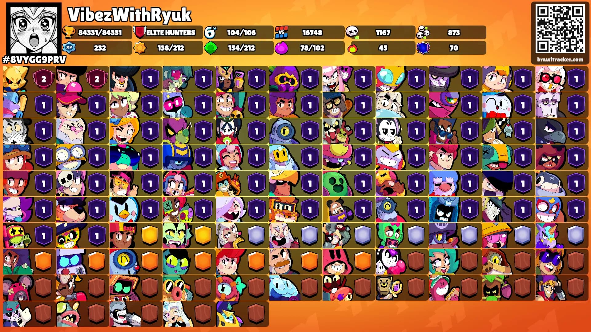 VibezWithRyuk's Ranks