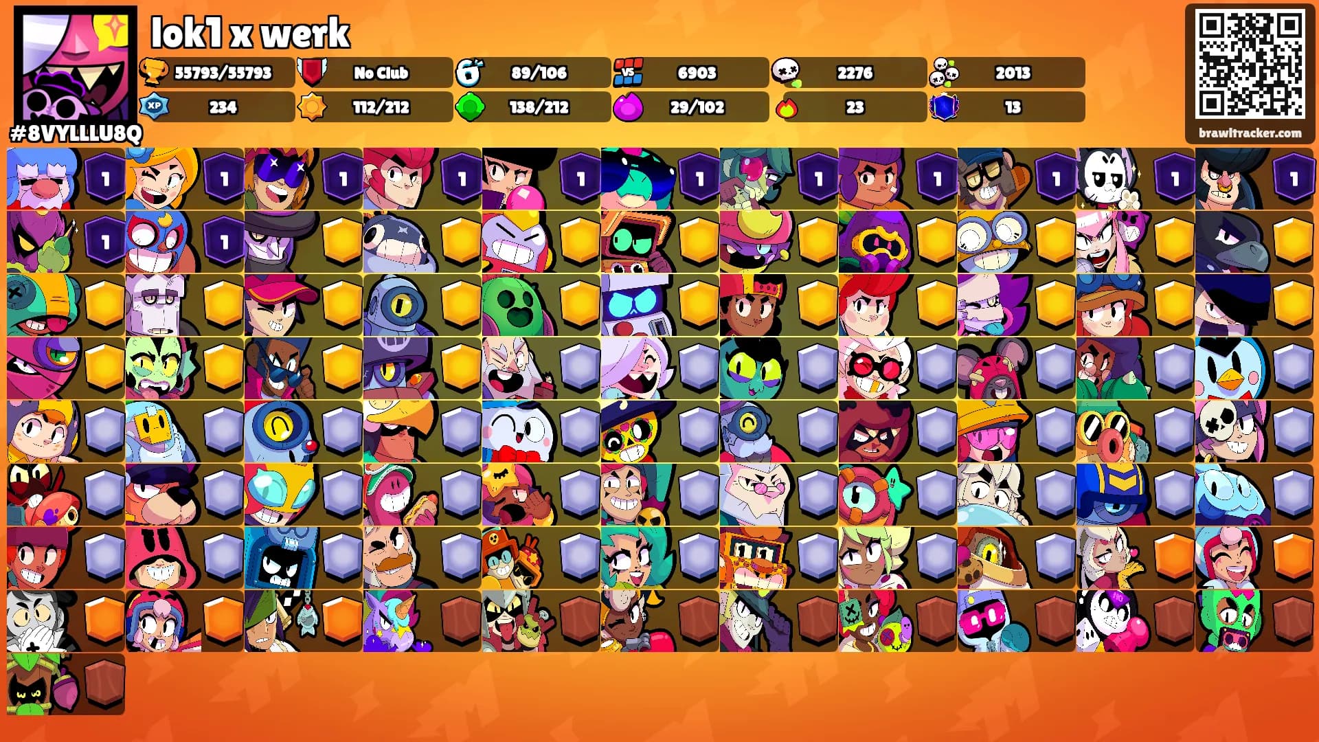 lok1 x werk's Ranks