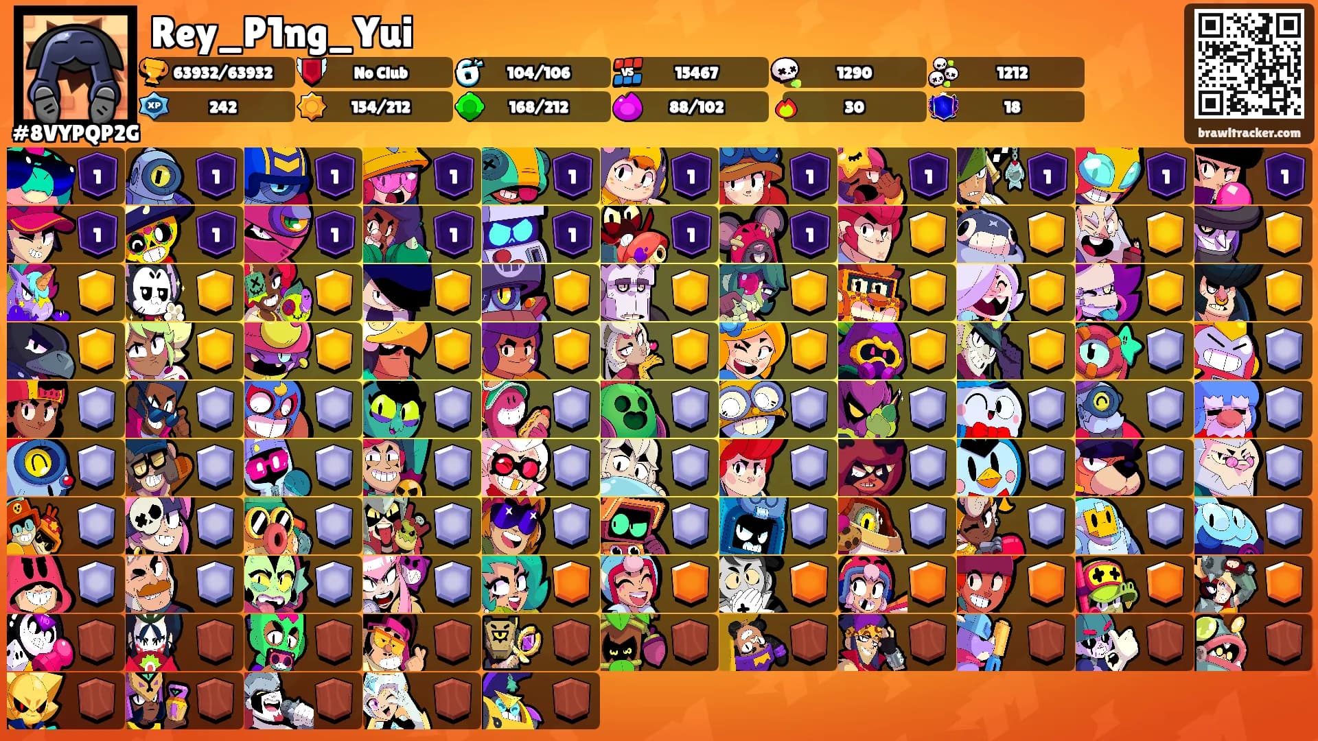 Rey_P1ng_Yui's Ranks