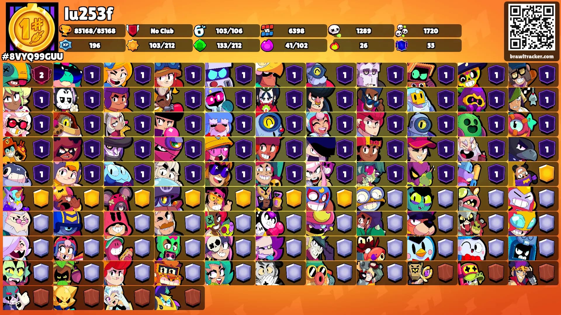 lu253f's Ranks
