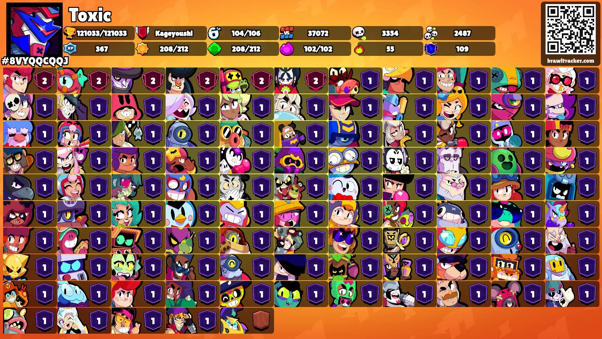 Toxic's Ranks